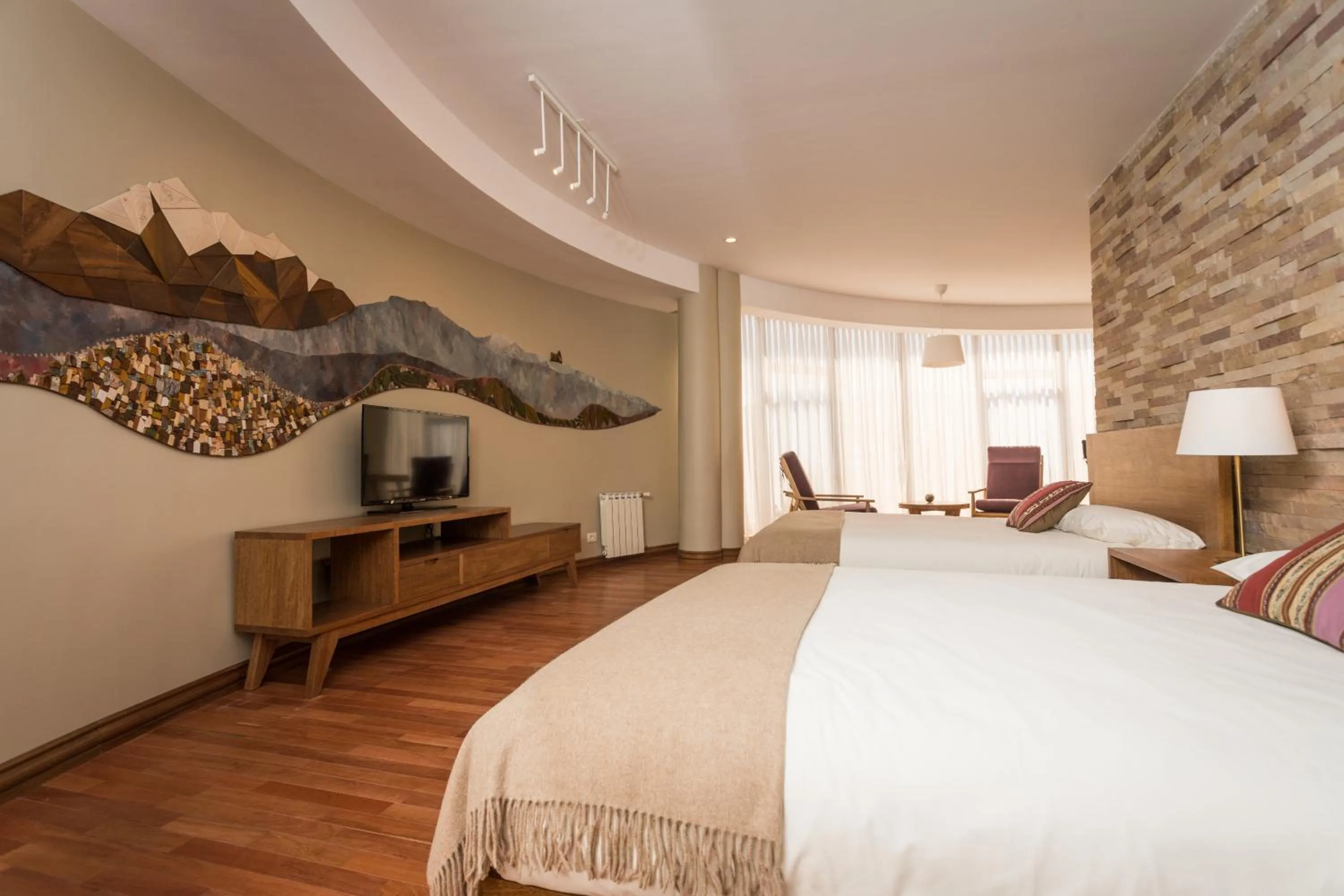 Photo of the whole room, Bed in Hotel Boutique Rosario Sur