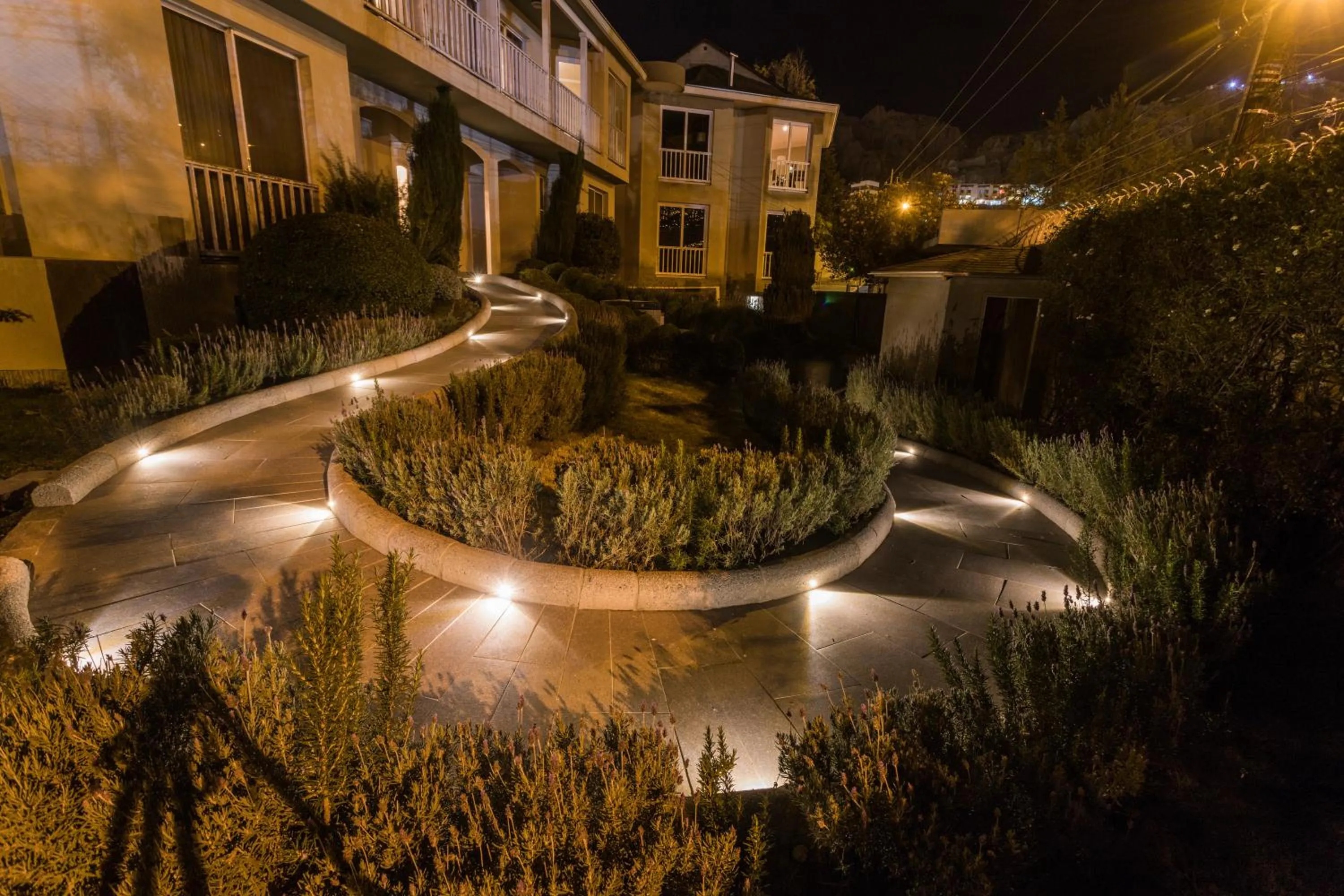 Garden in Hotel Boutique Rosario Sur