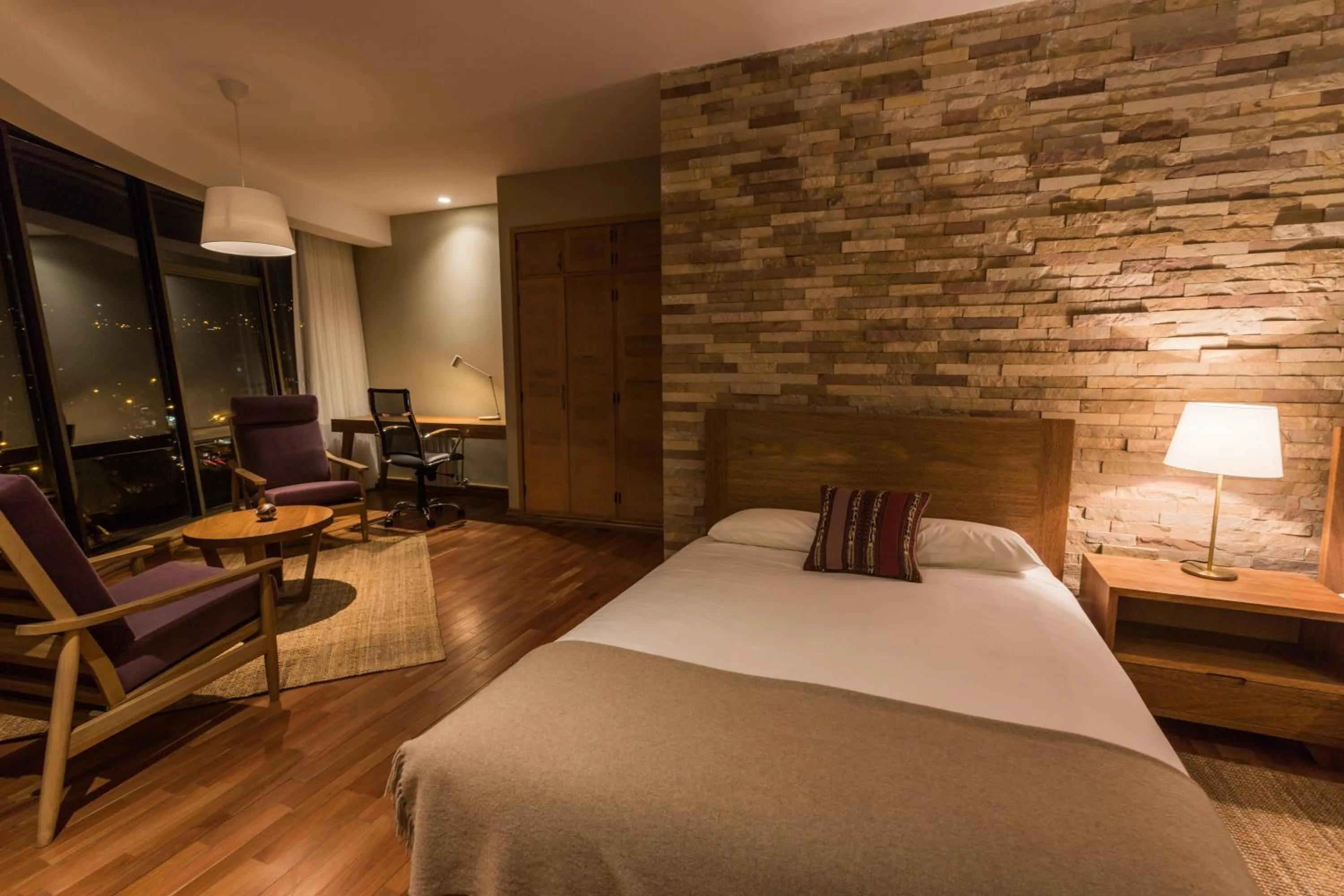 Bed in Hotel Boutique Rosario Sur