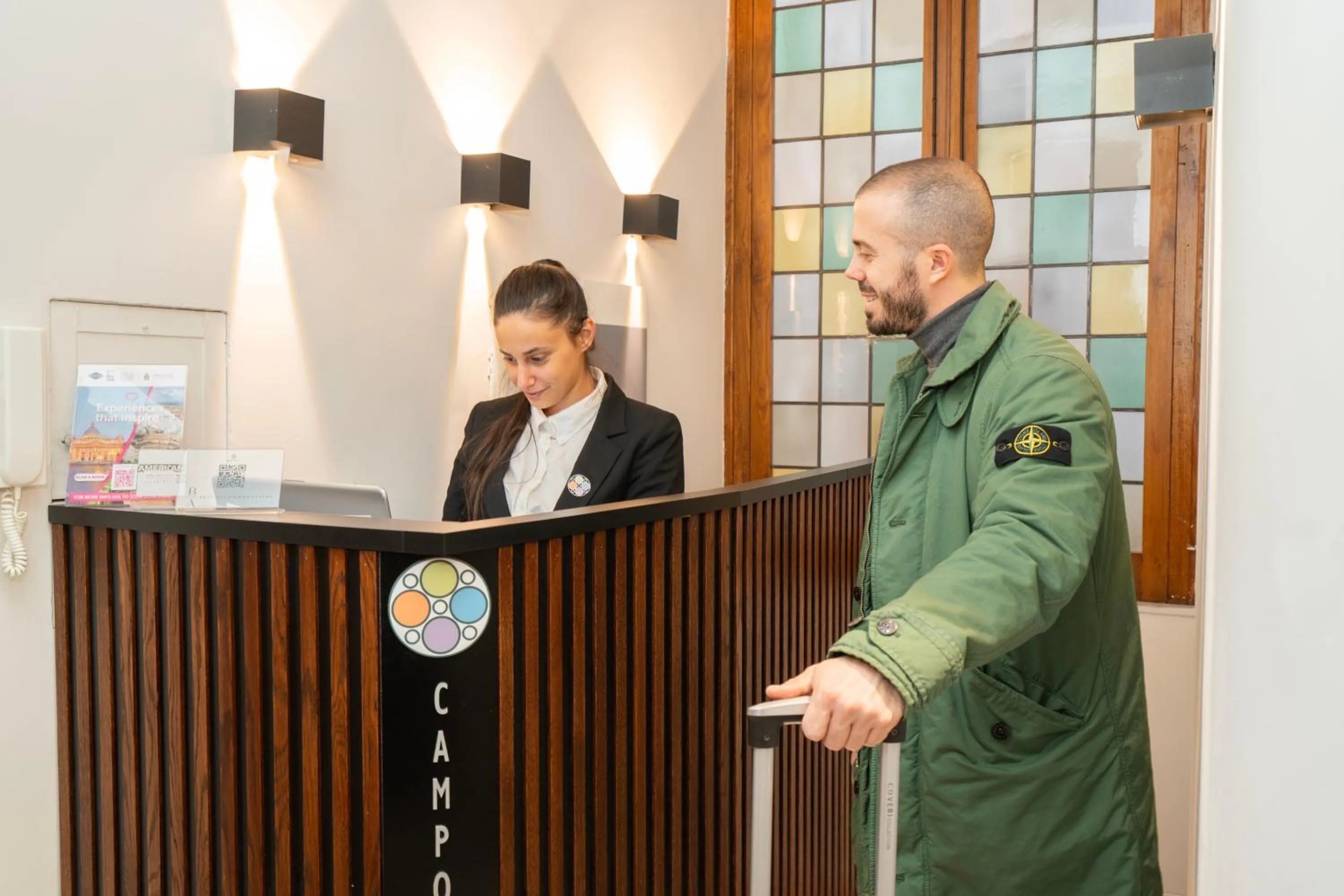 Lobby or reception in Campo de' Fiori 34