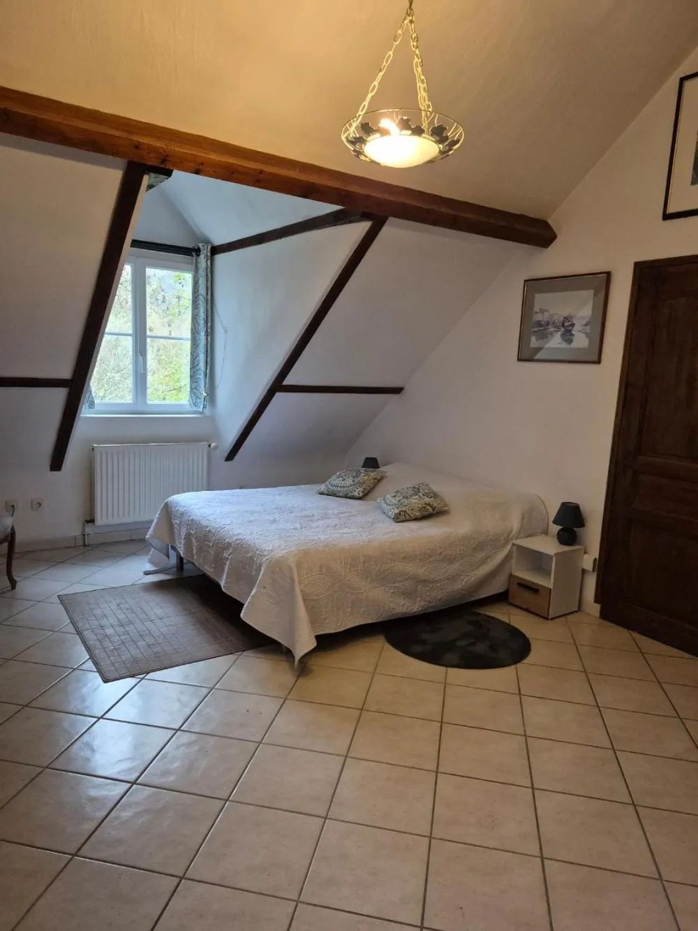 Photo of the whole room, Bed in Le Moulin Garnier