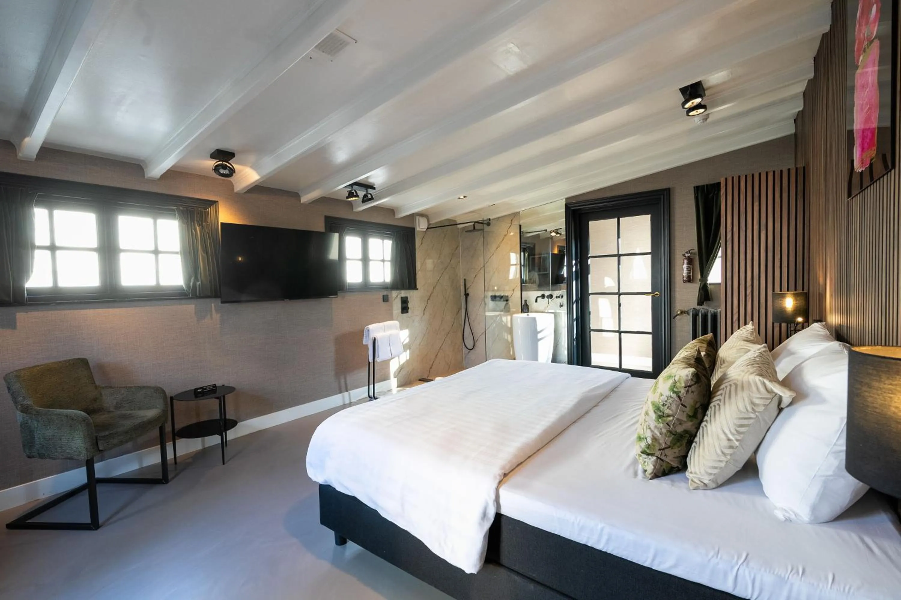 Bed in Small Luxury Boutique Hotel Wilma J