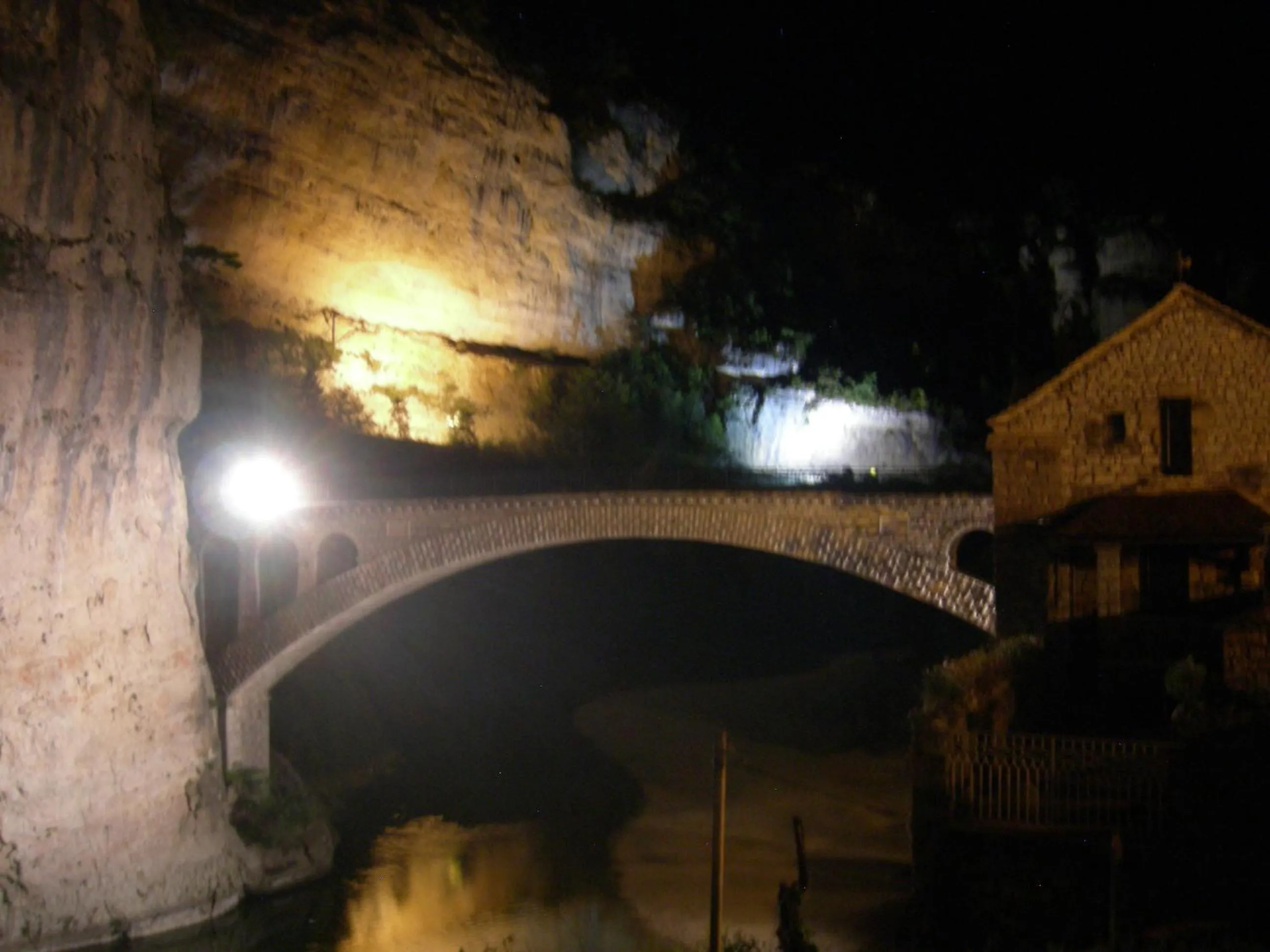Natural landscape in Logis Hôtel restaurant Auberge de la Cascade