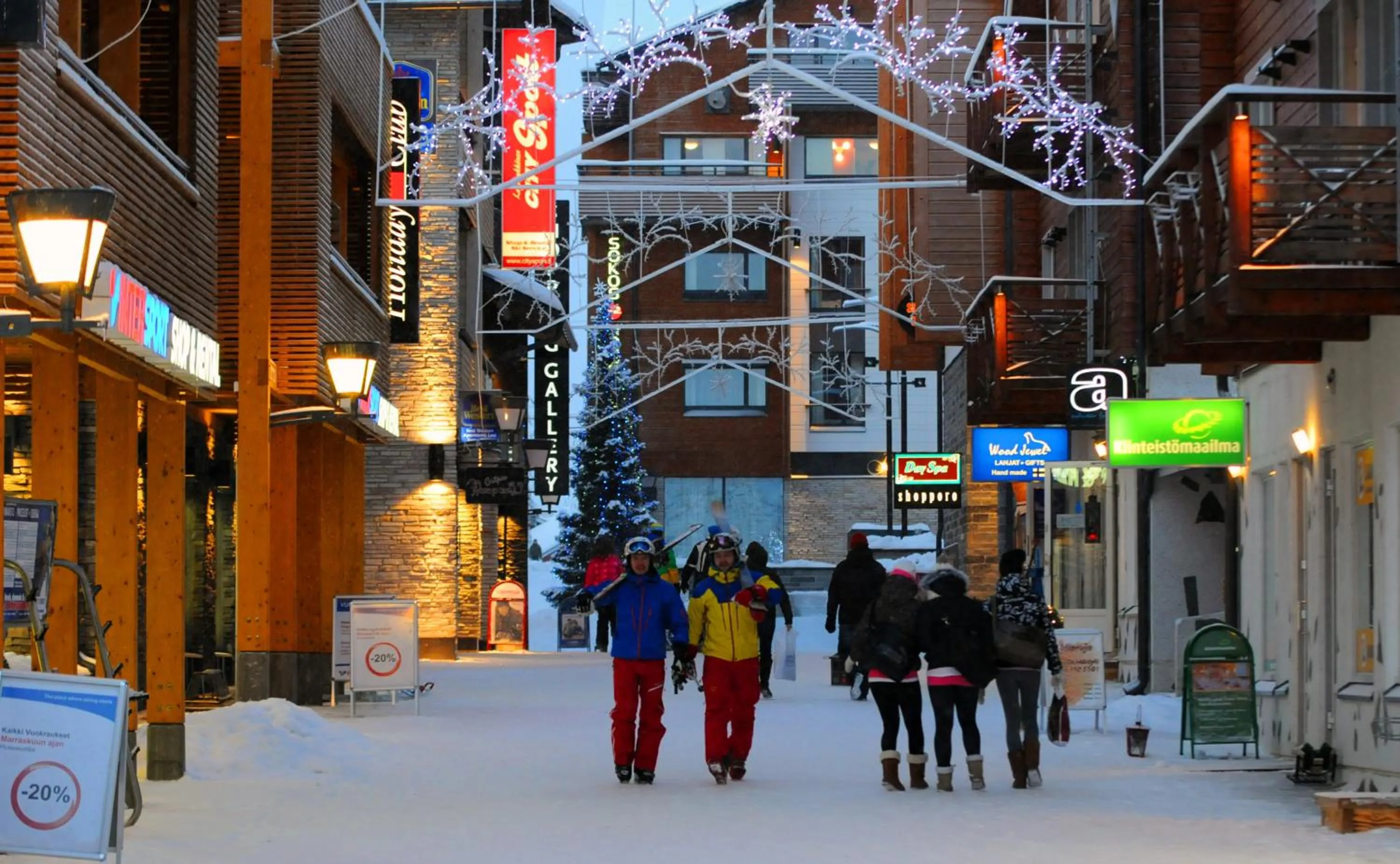 Shopping Area in Arctic Shaman Adventures -Jurtta