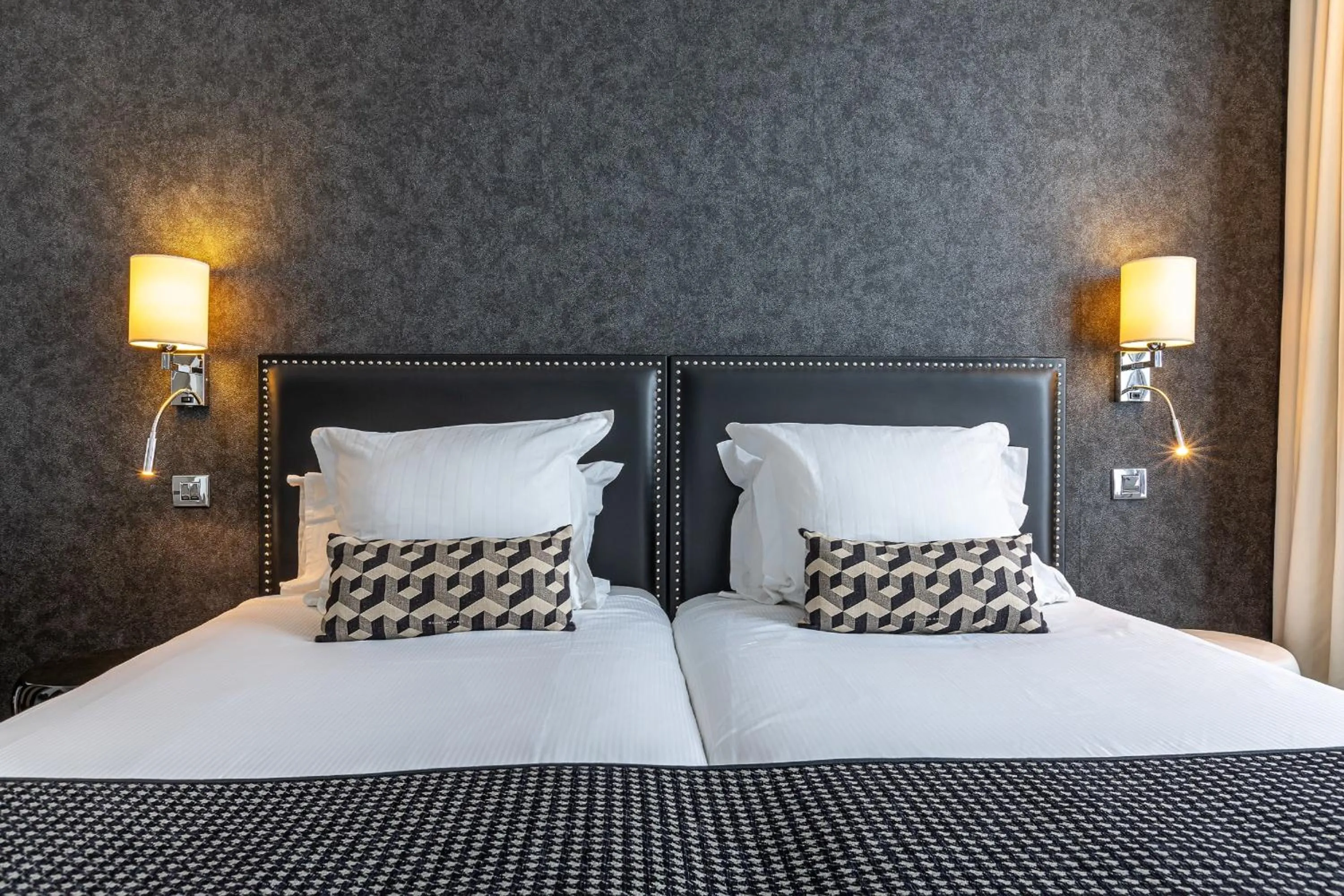 Bed in Hôtel Diva Opera