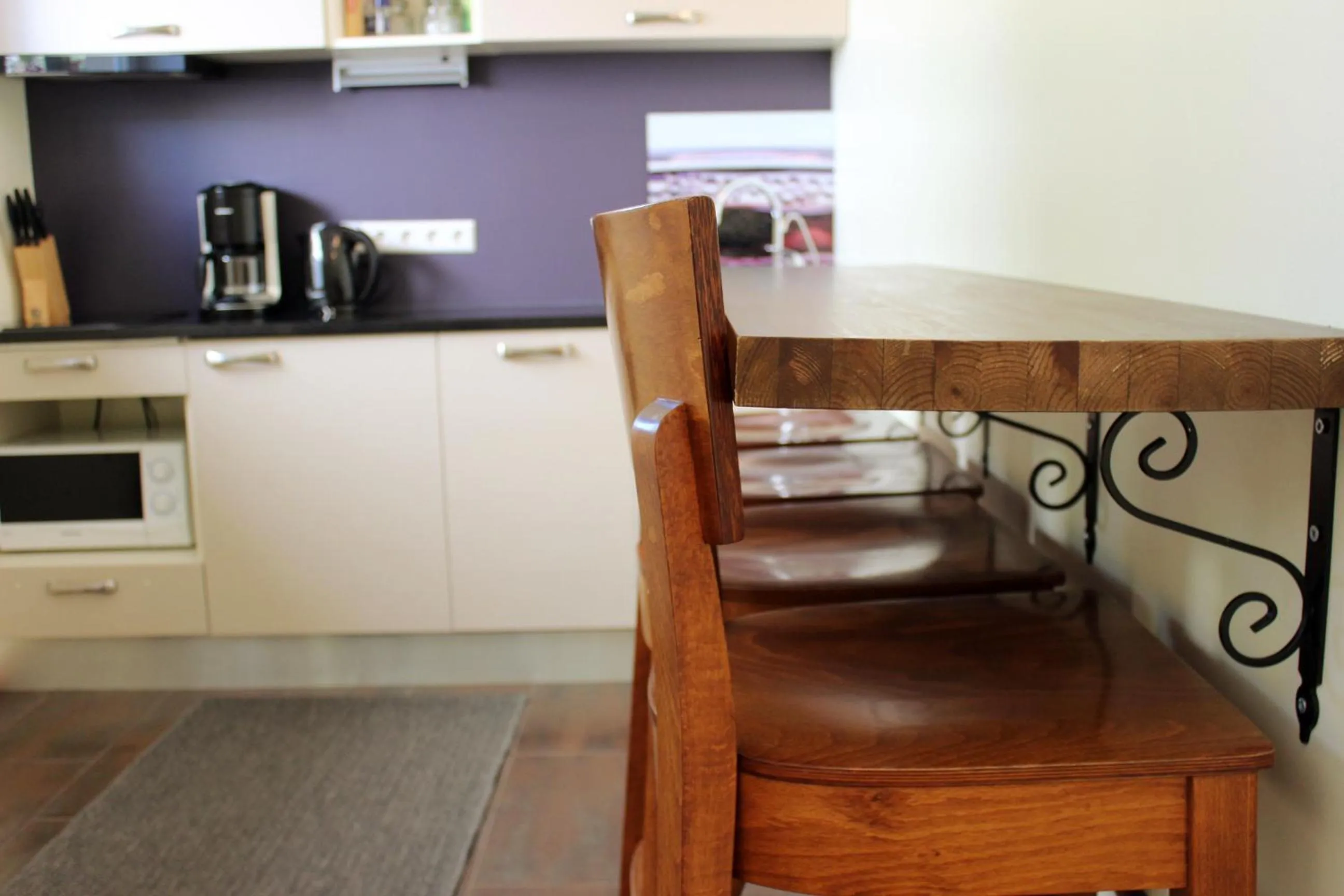 Kitchen or kitchenette in Embrace Hotel & Apartments