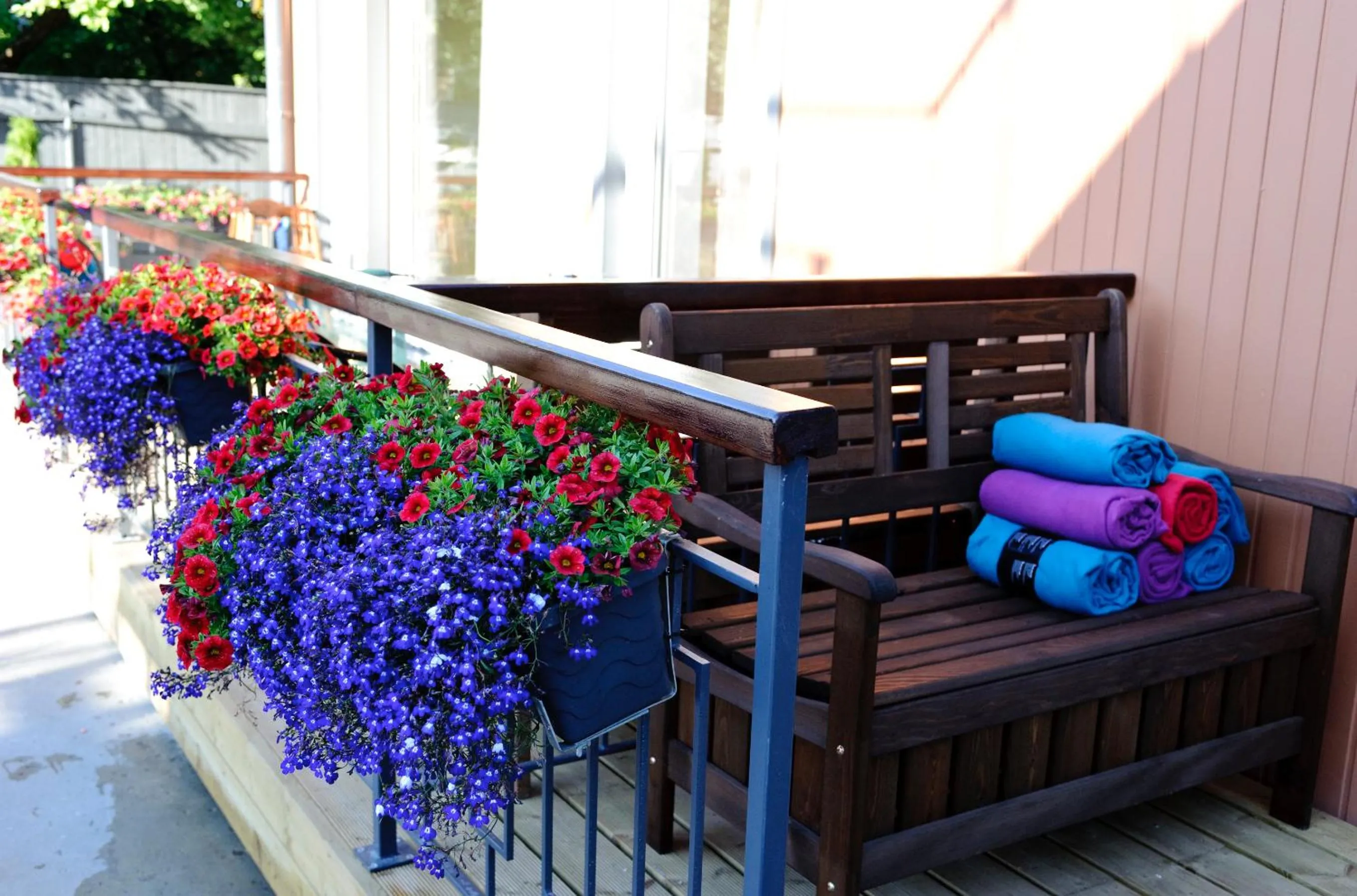 Balcony/Terrace in Embrace Hotel & Apartments