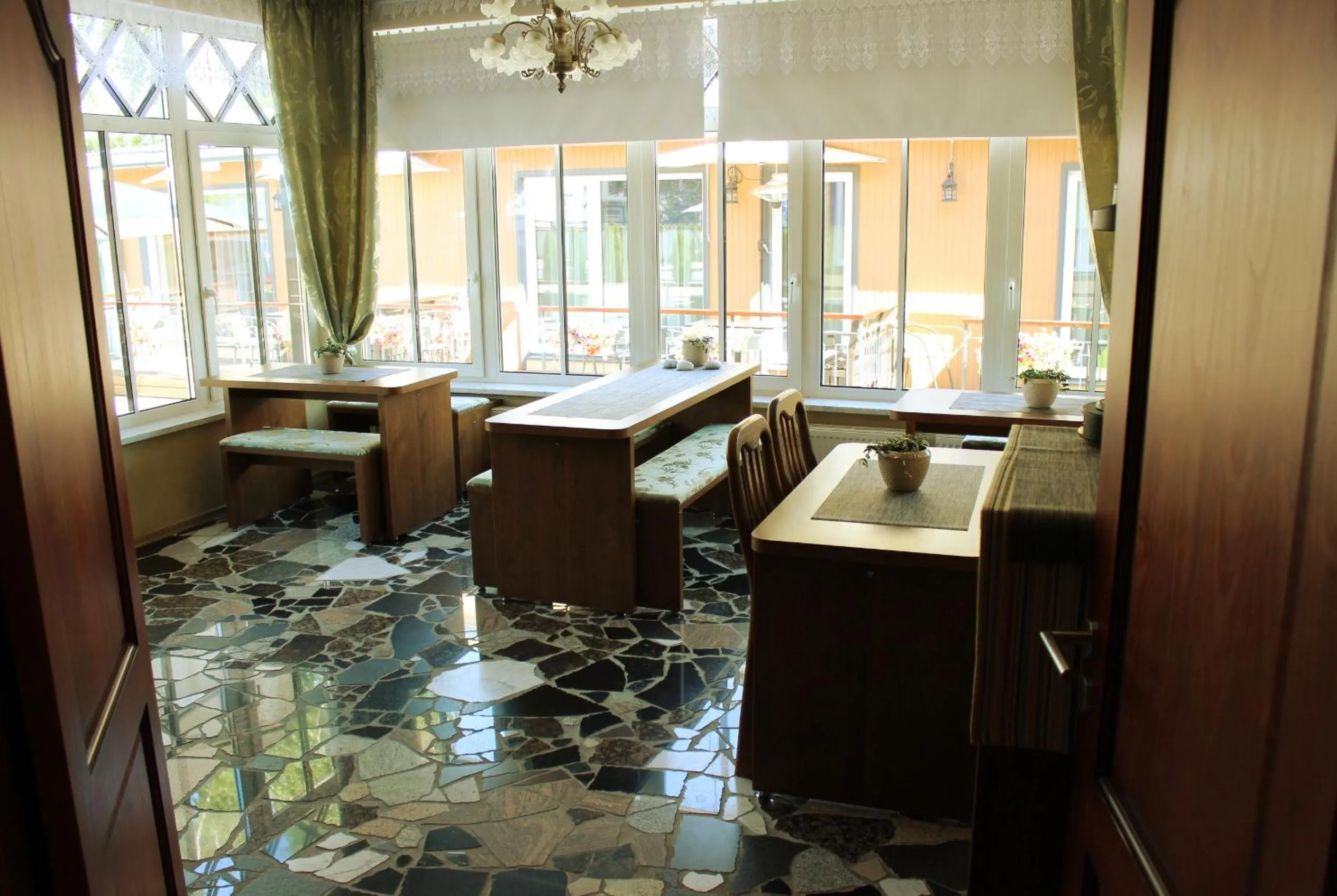 Breakfast in Embrace Hotel & Apartments