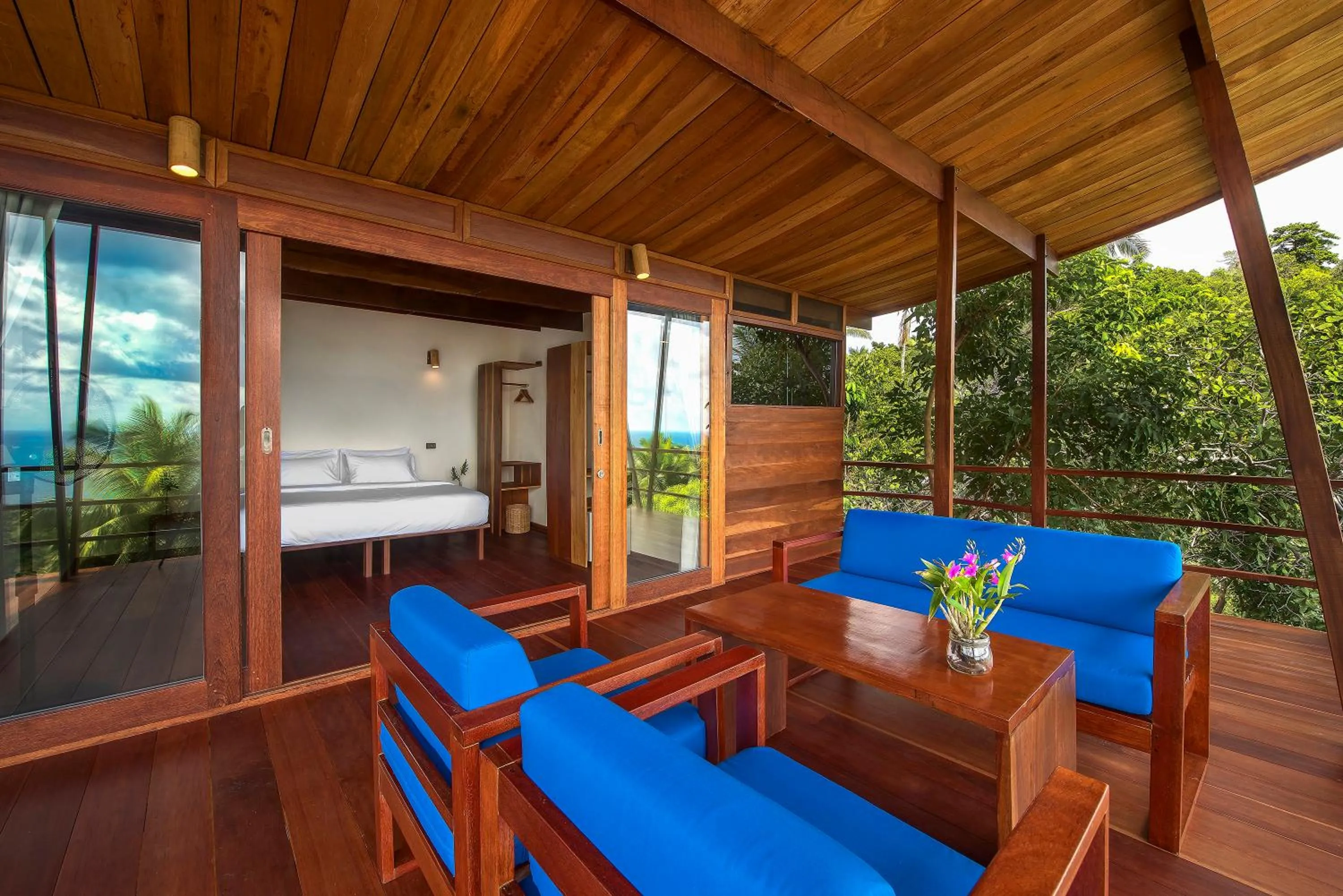 Patio in Ecotao Lodge