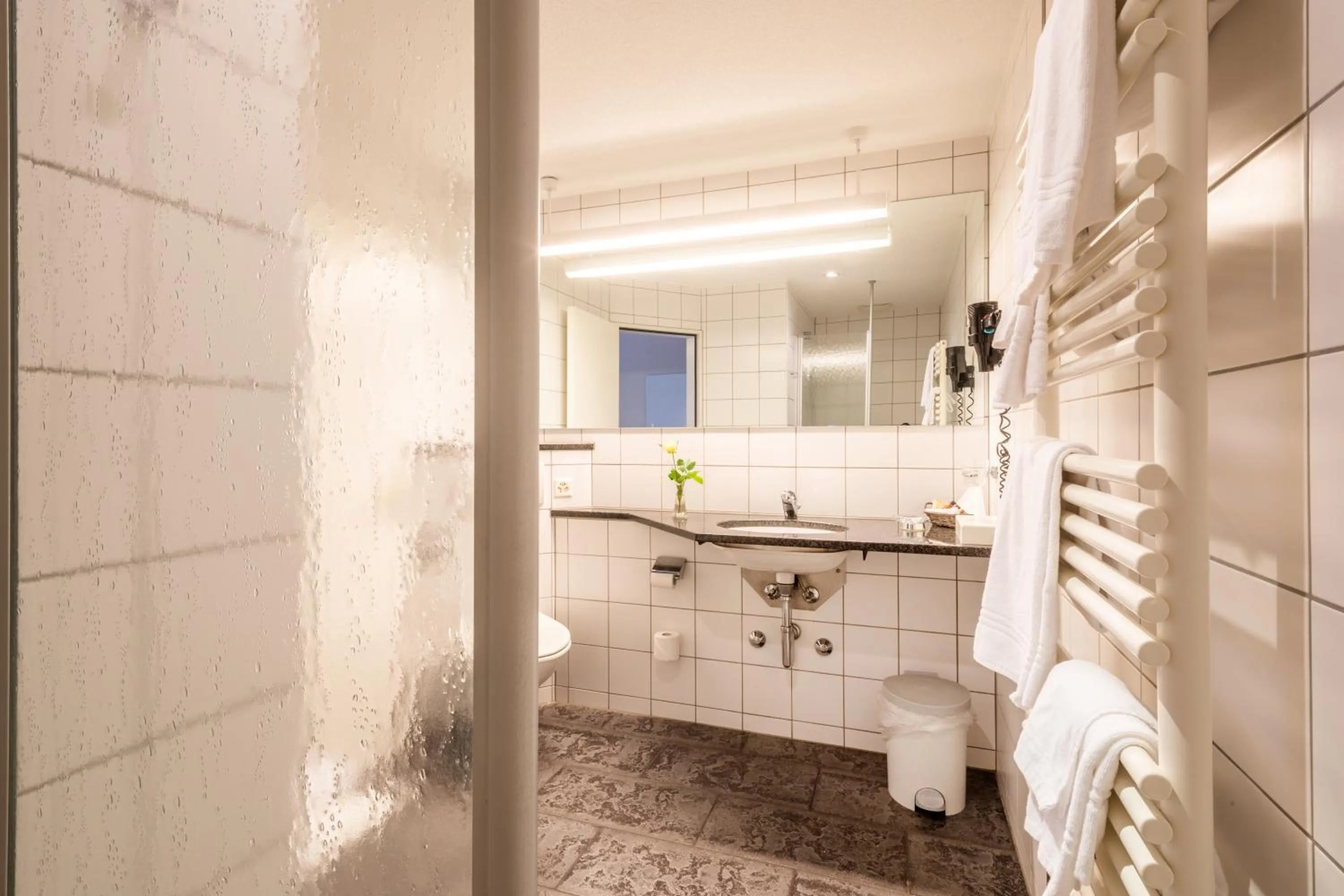 Bathroom in Gasthof Enge Self Check-In Hotel