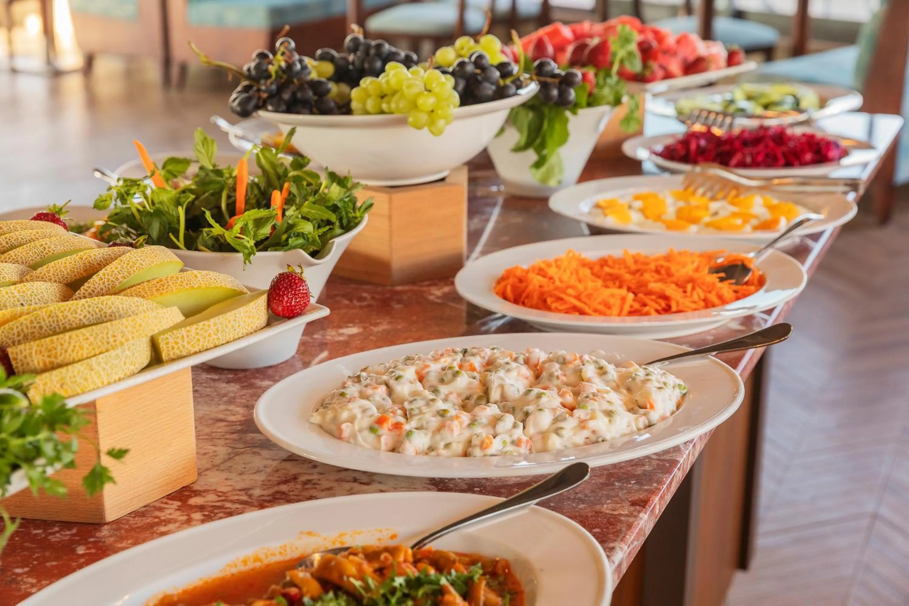 Breakfast in Azade Premier Hotel