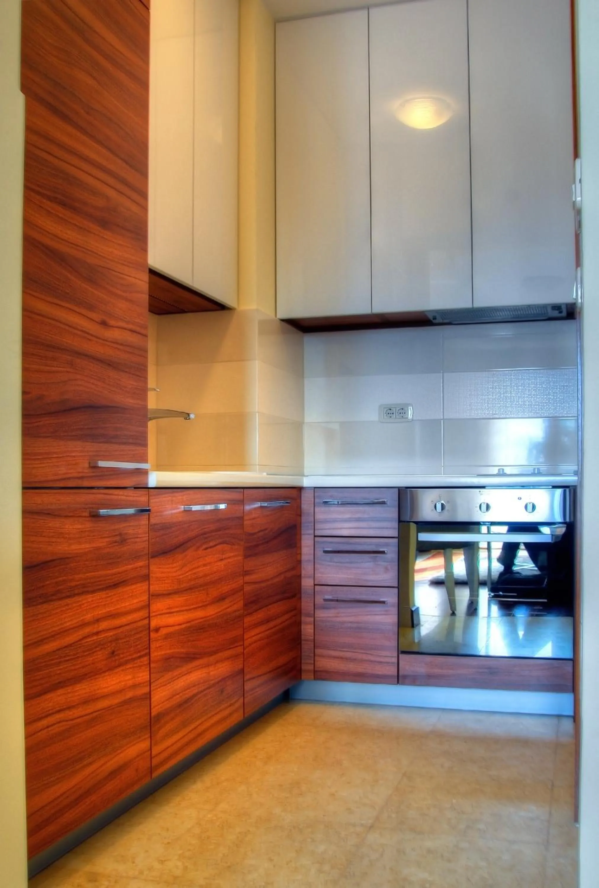 Kitchen or kitchenette in Apartments Athos