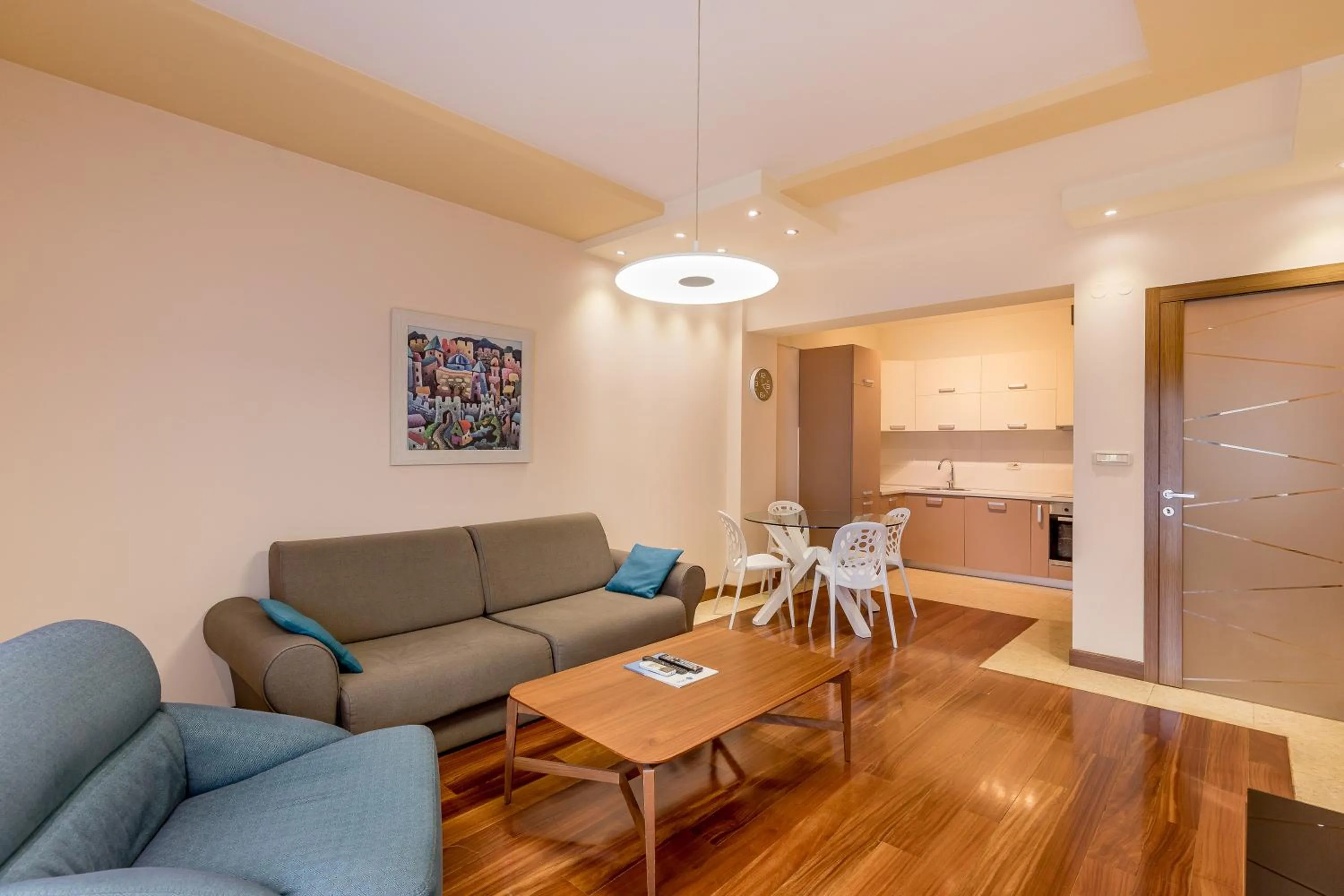 Living room in Apartments Athos