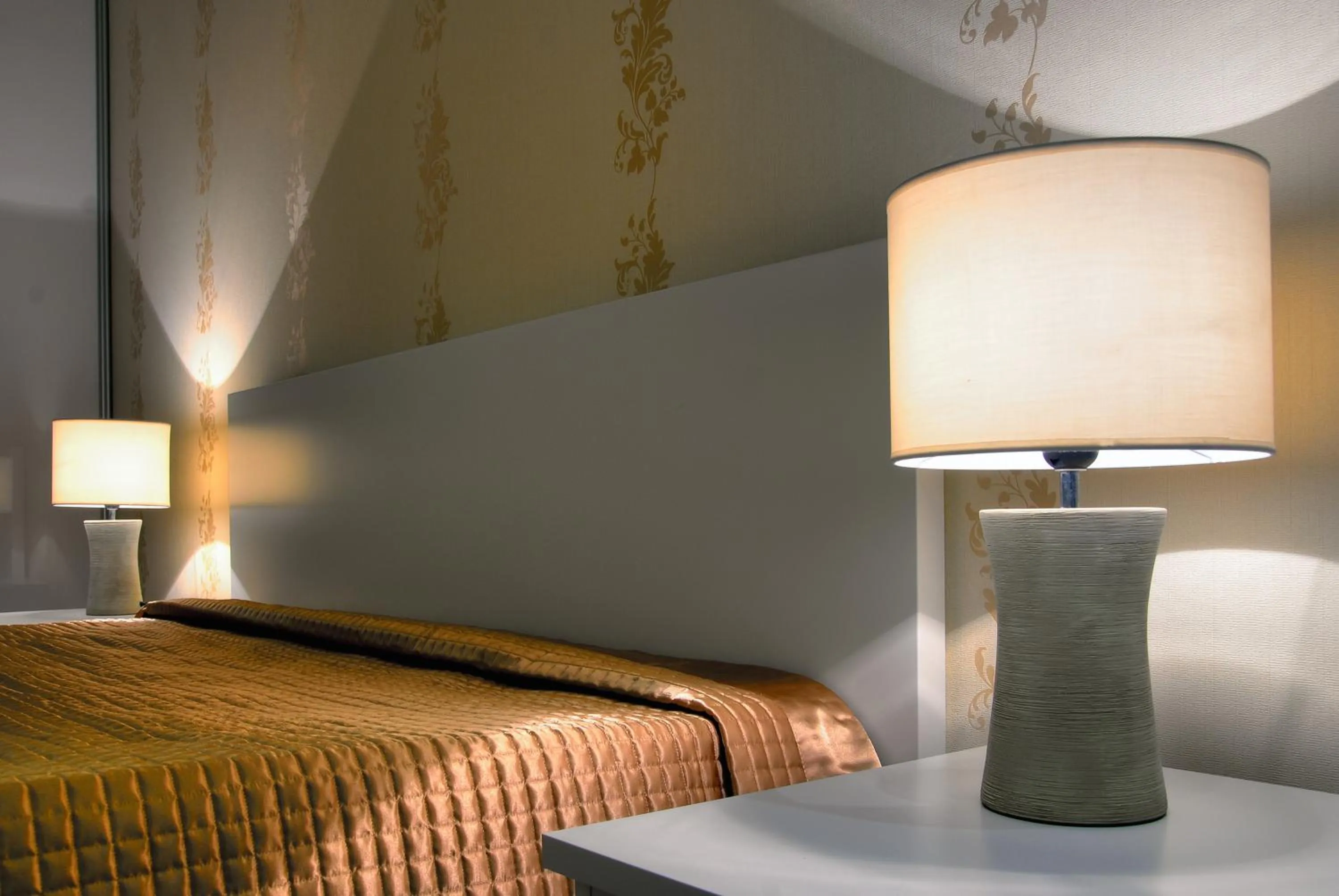 Bed in Apartments Athos