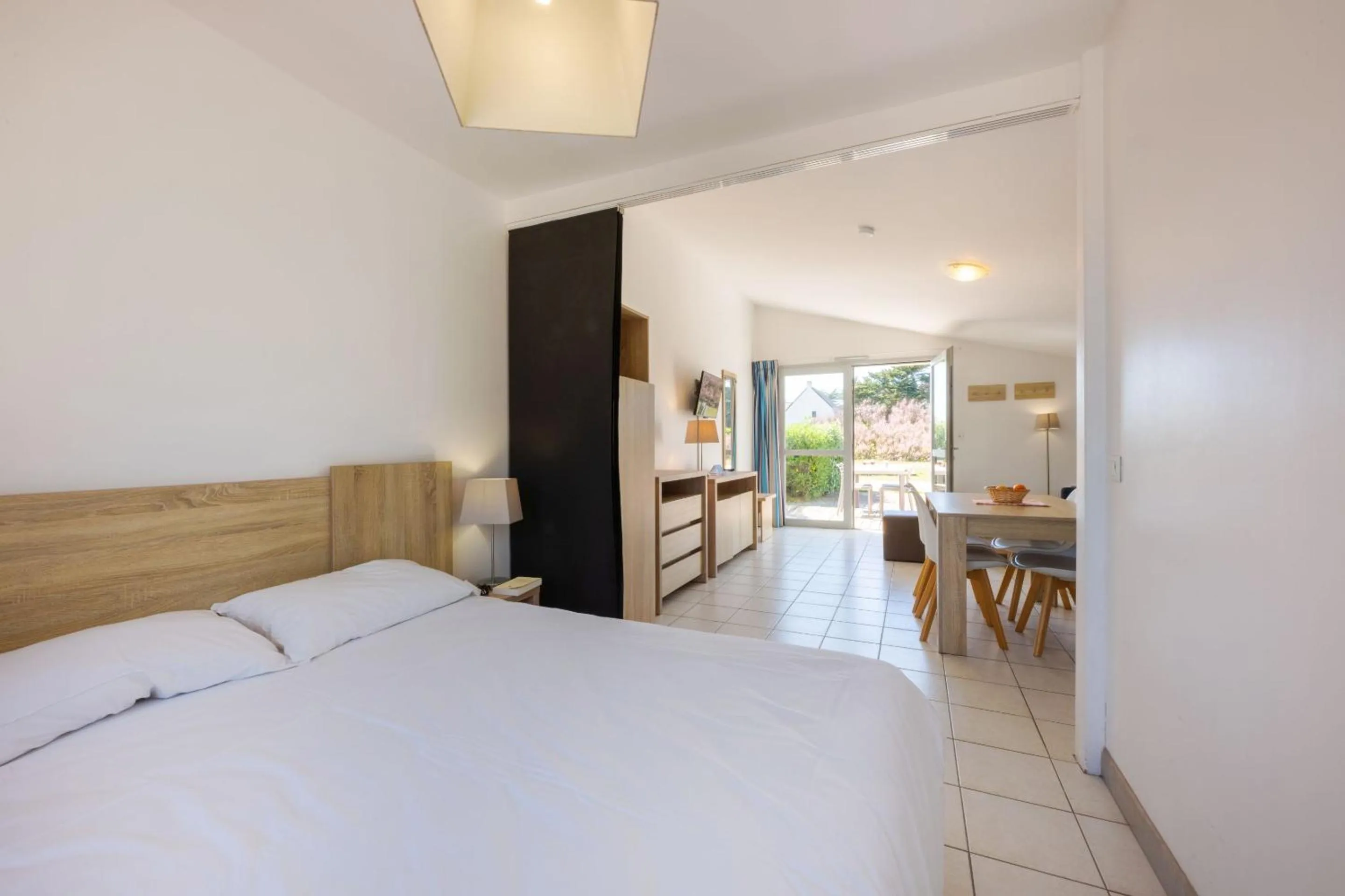 Bed in Résidence Odalys Valentin plage