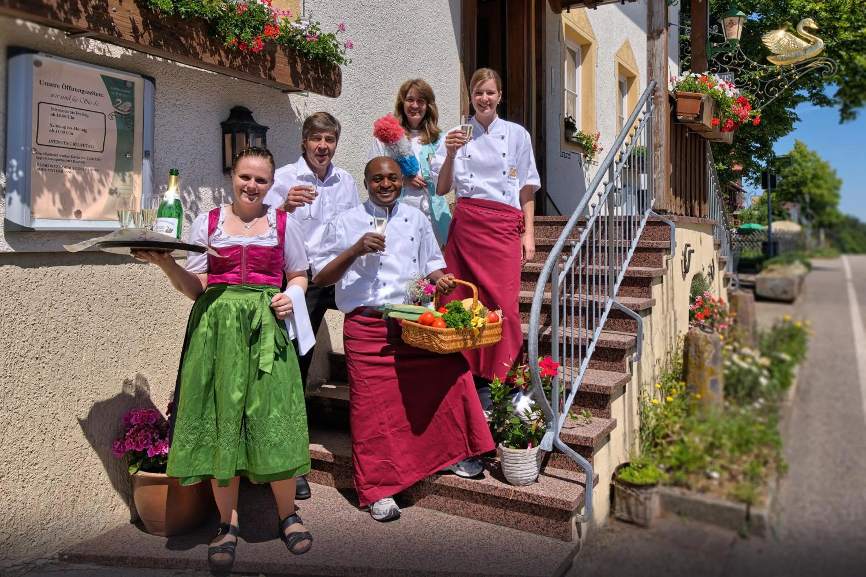 Family in Landgasthof Zum Schwanen