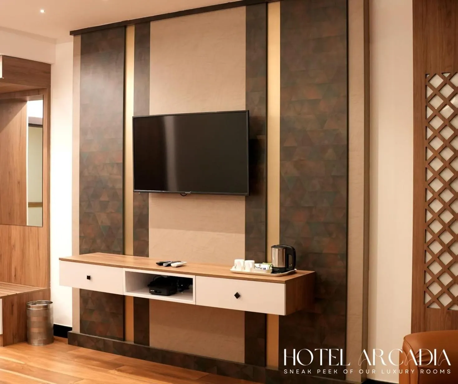 TV and multimedia in Hotel Arcadia