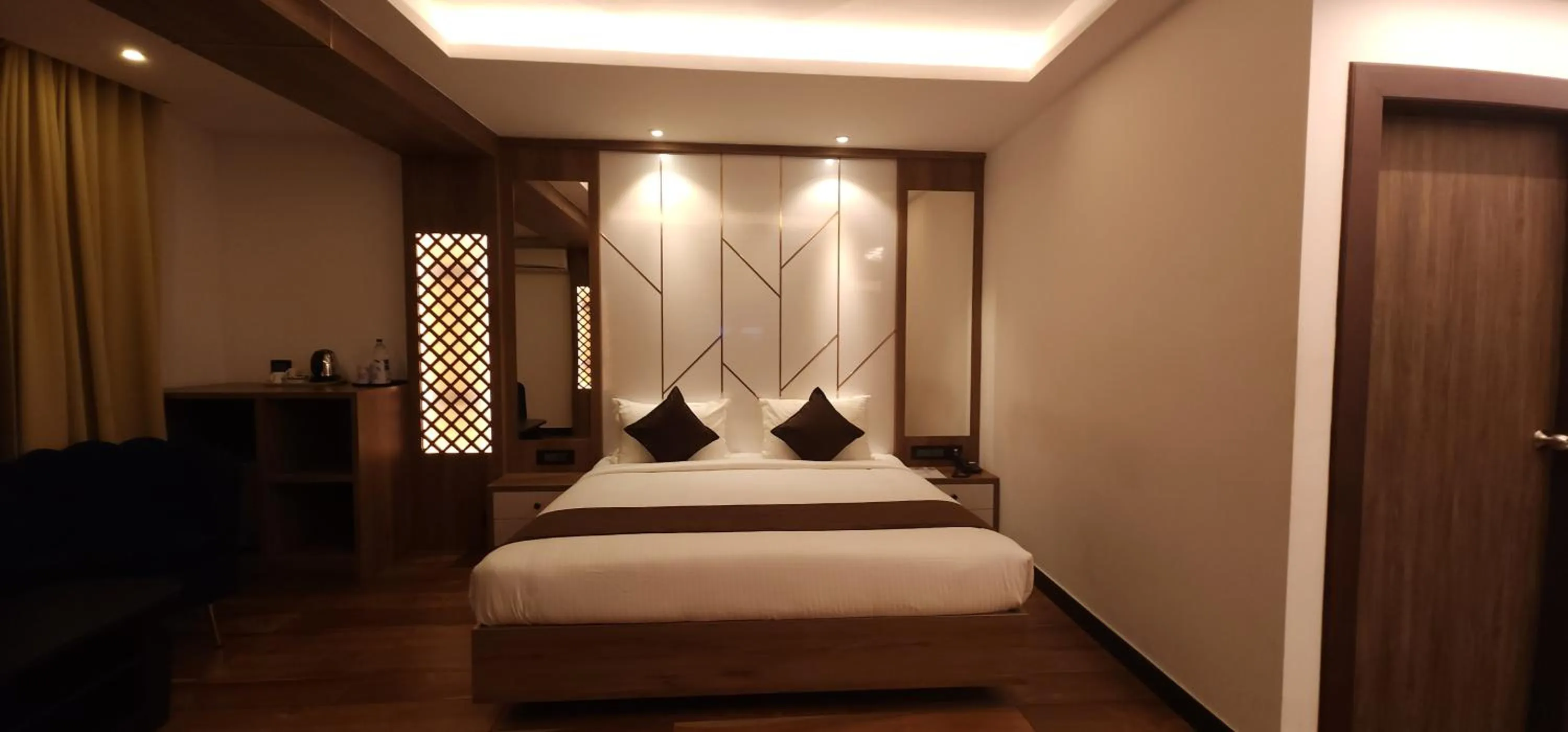 Bed in Hotel Arcadia
