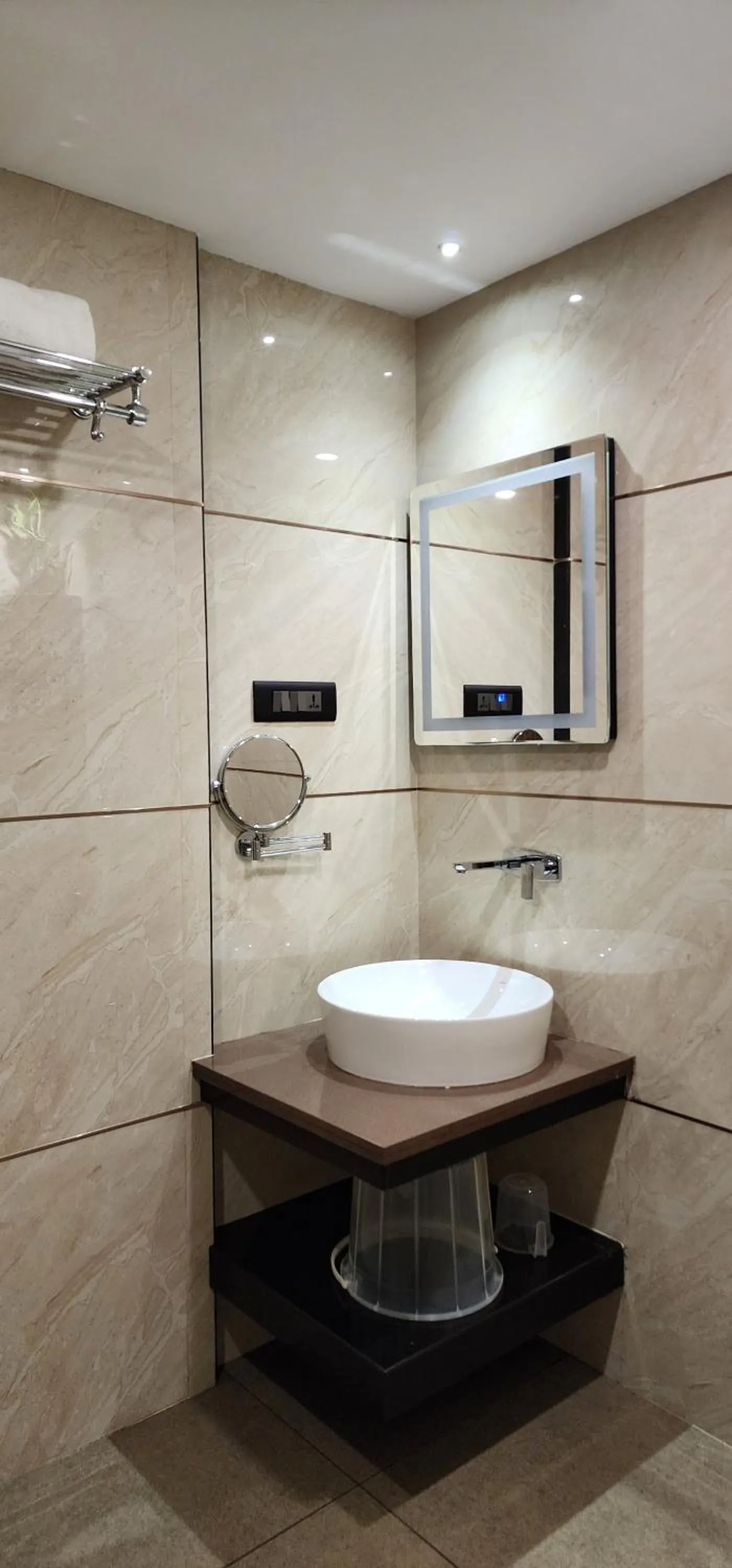 Bathroom in Hotel Arcadia