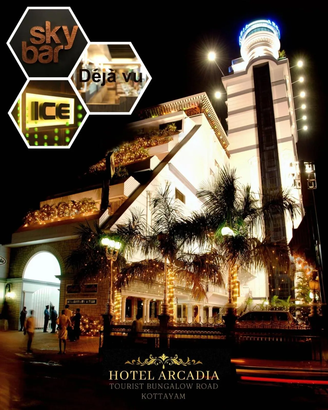 Property building in Hotel Arcadia