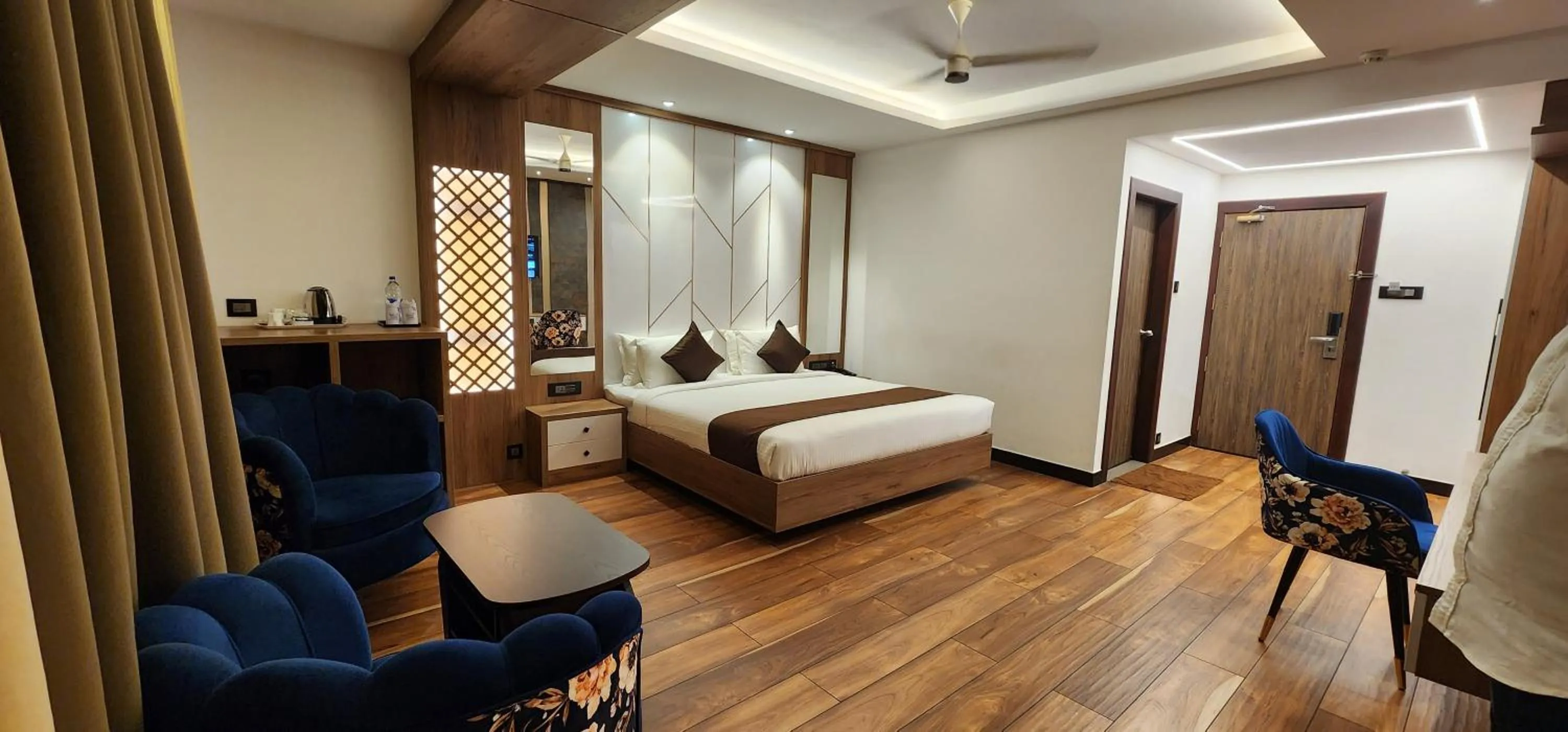 Seating area in Hotel Arcadia