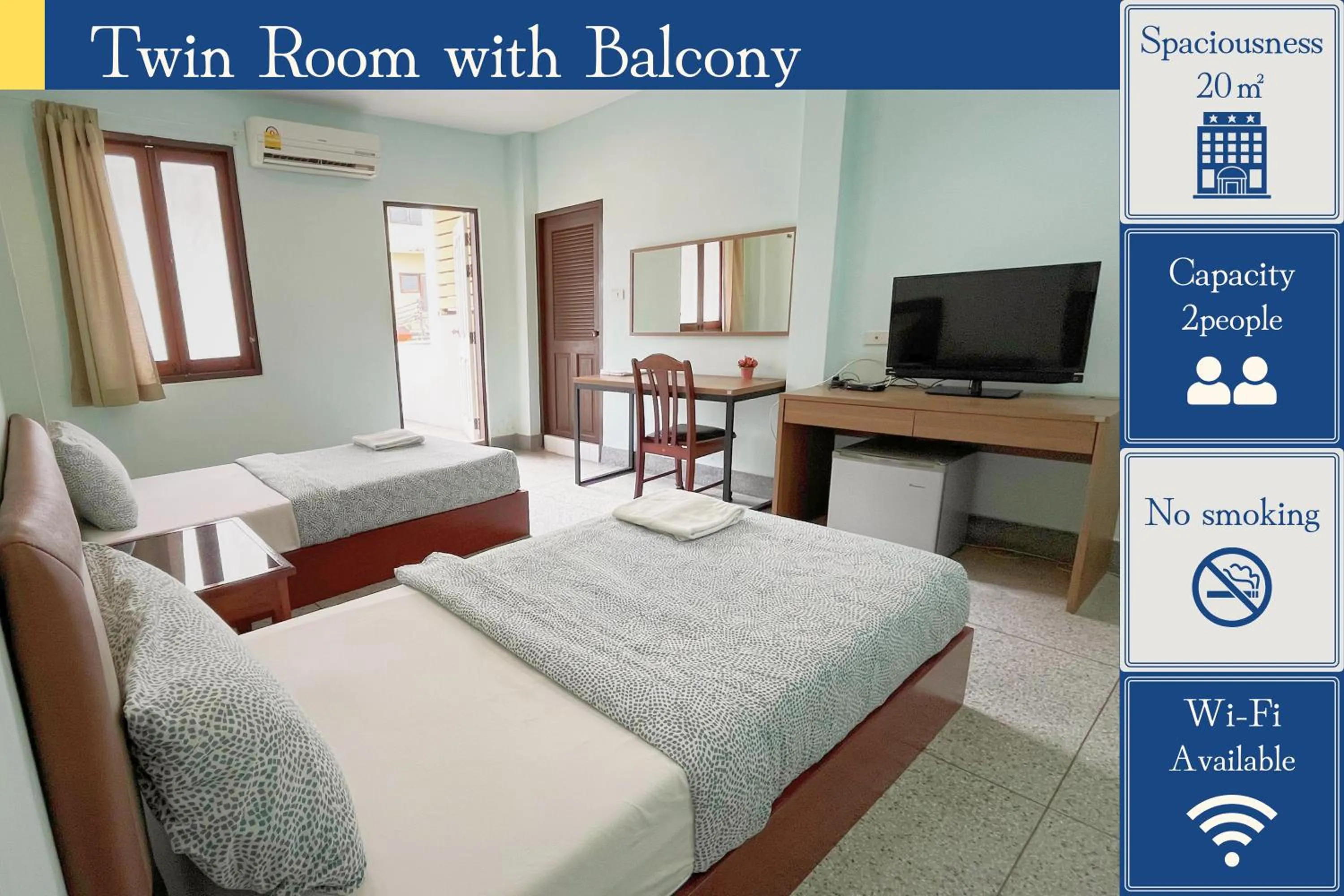 Photo of the whole room, Bed in Excel Hotel Bangkok former Sri Krungthep Hotel