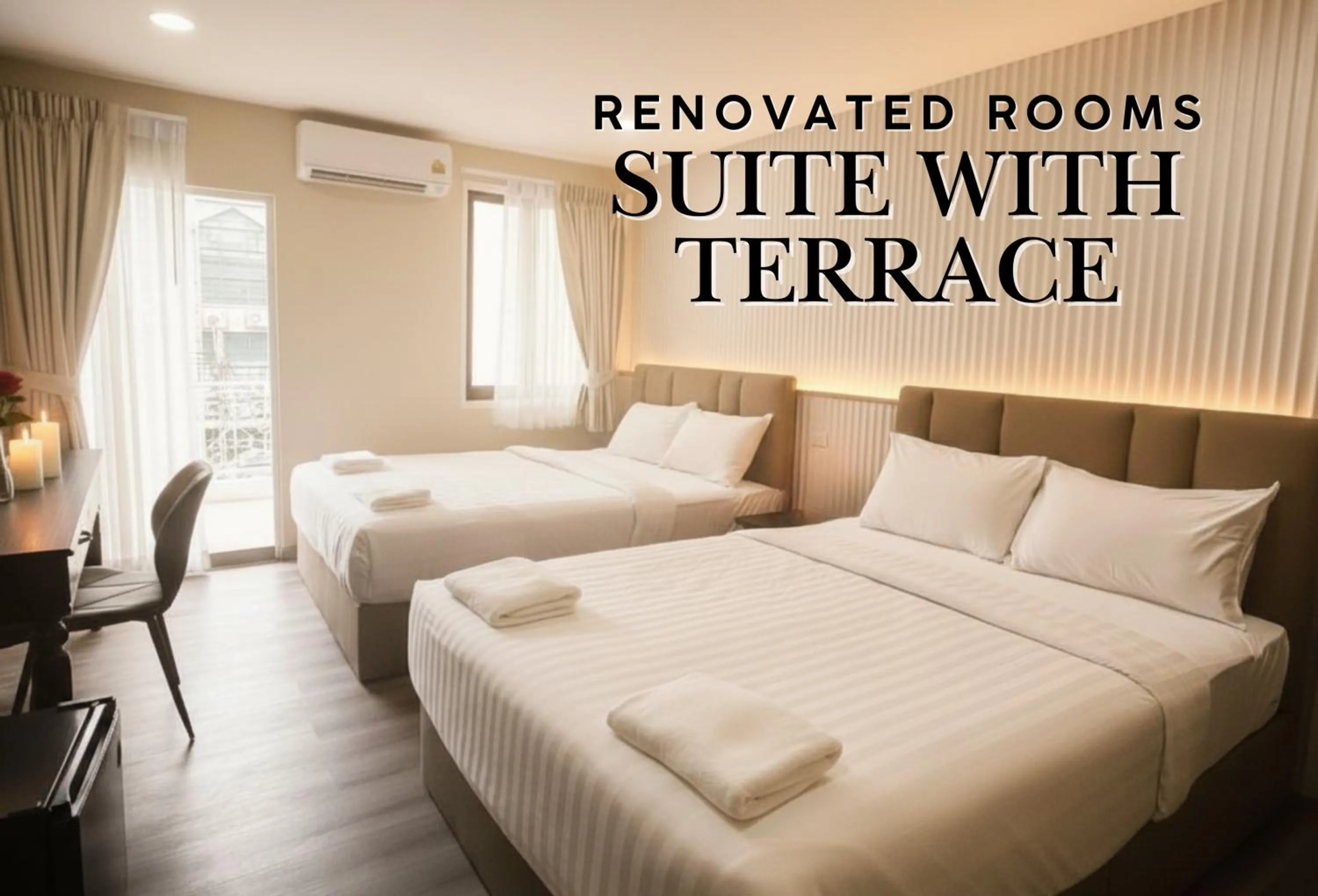 Bedroom, Bed in Excel Hotel Bangkok former Sri Krungthep Hotel