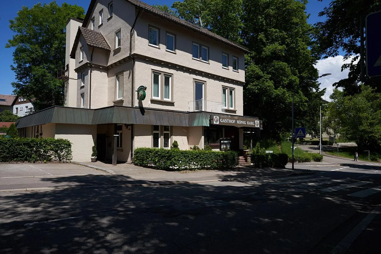 Property building in Hotel Gasthof König Karl