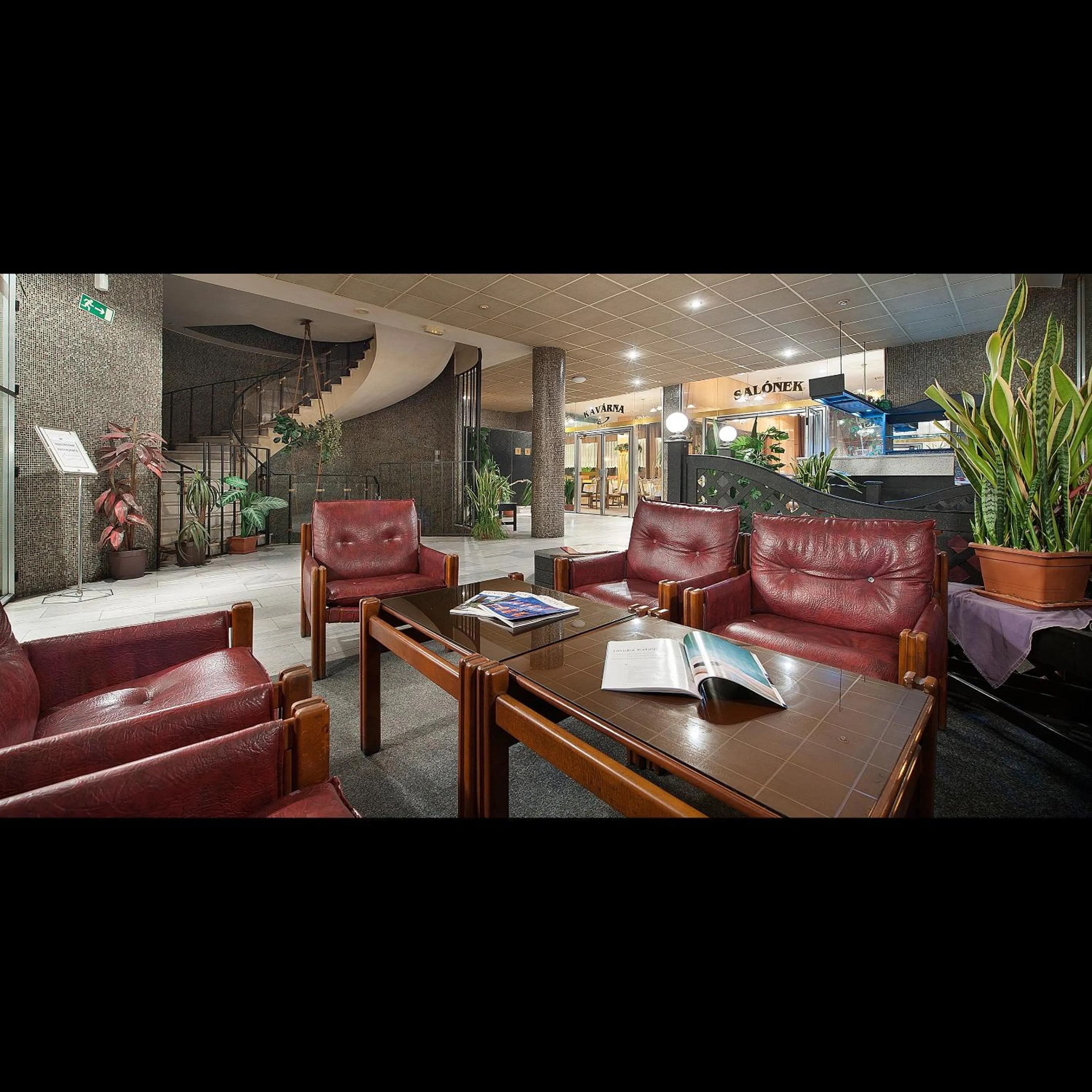 Lobby or reception in Hotel Kladno