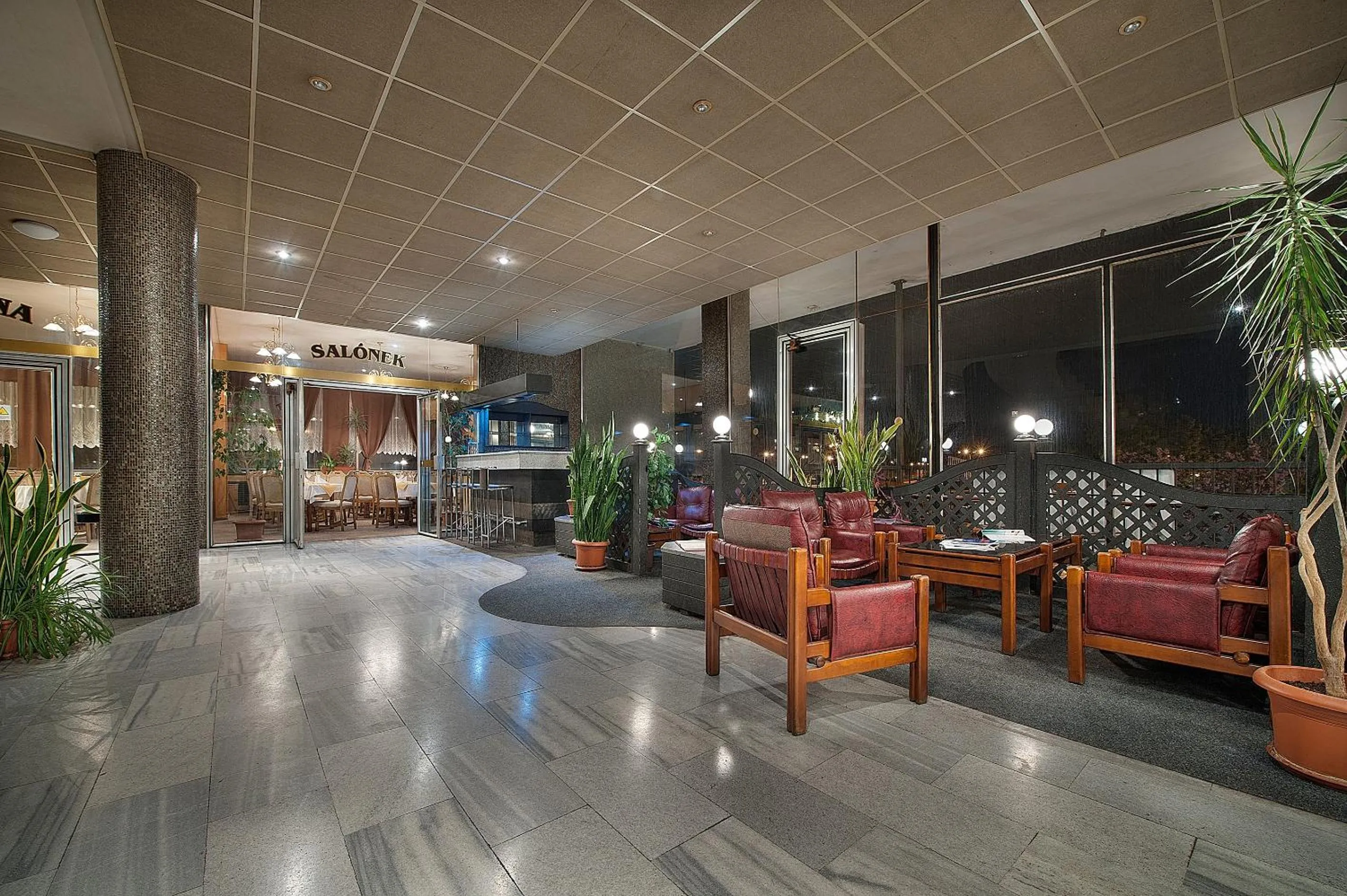 Lobby or reception in Hotel Kladno