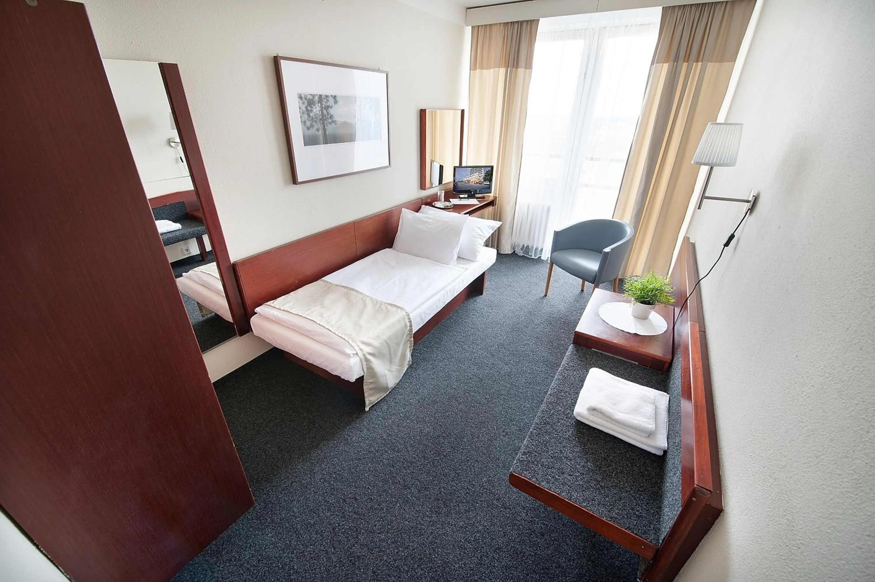 Photo of the whole room, Bed in Hotel Kladno