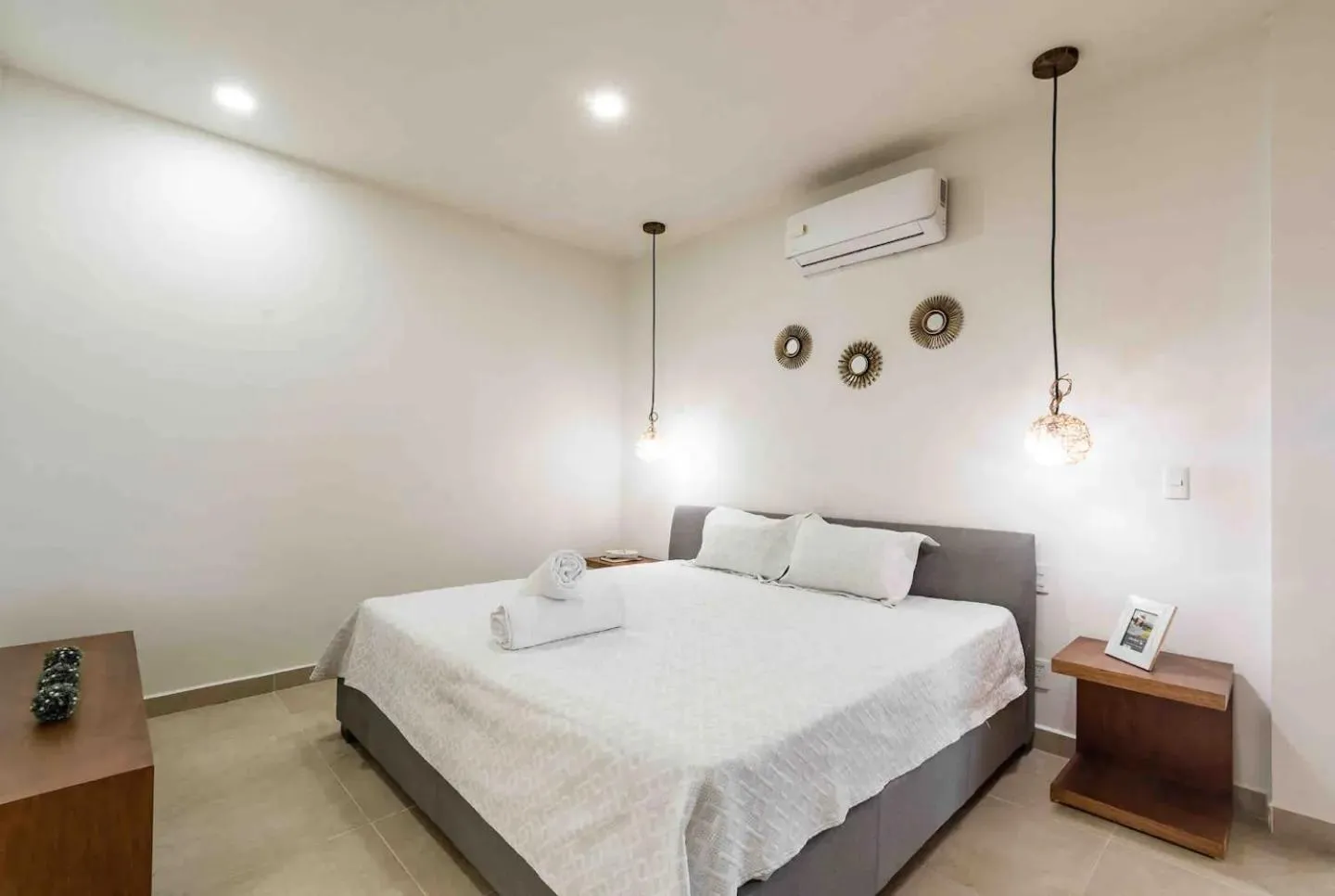 Bed in Elementus Tulum