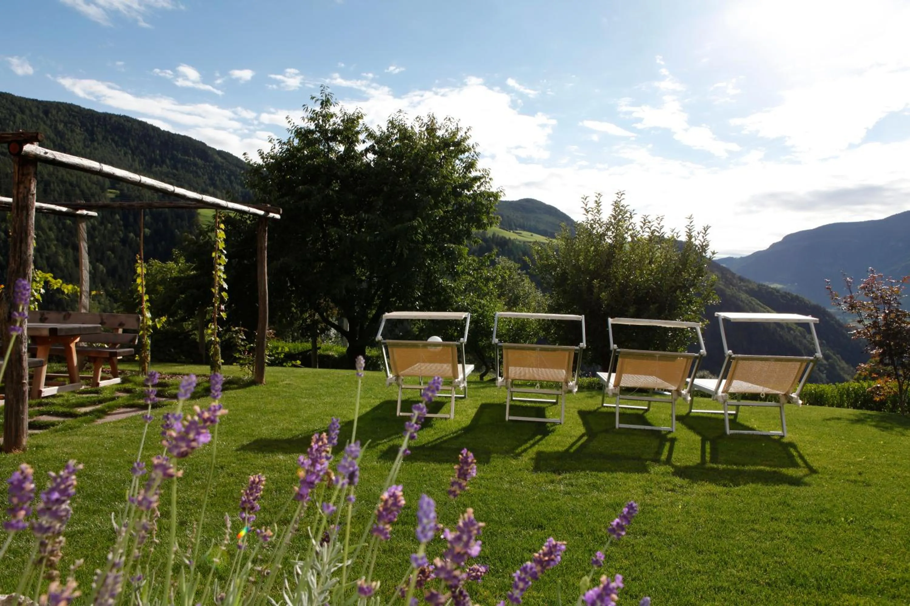 Garden in Hotel Hubertusstube