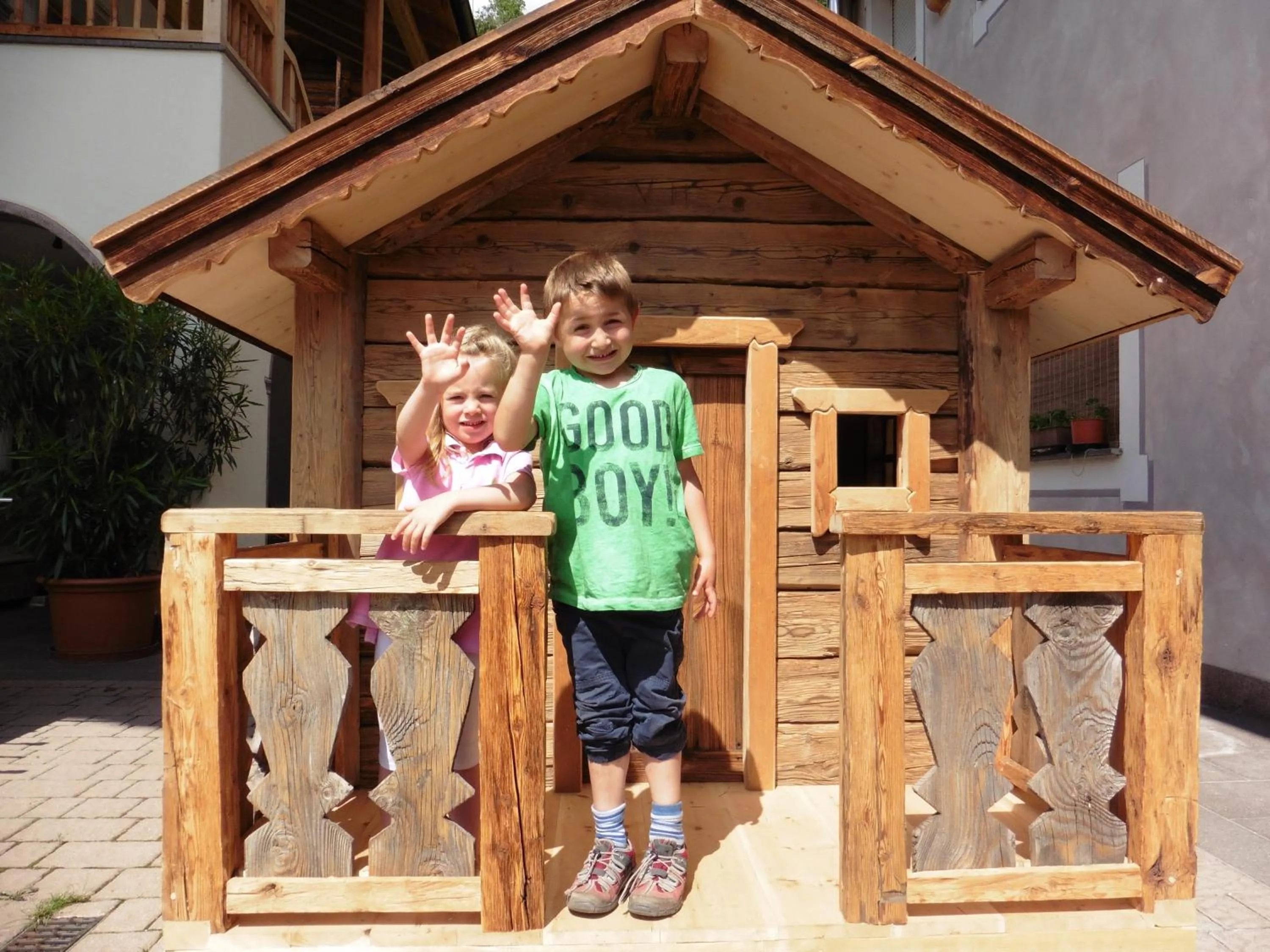 Children play ground in Hotel Hubertusstube