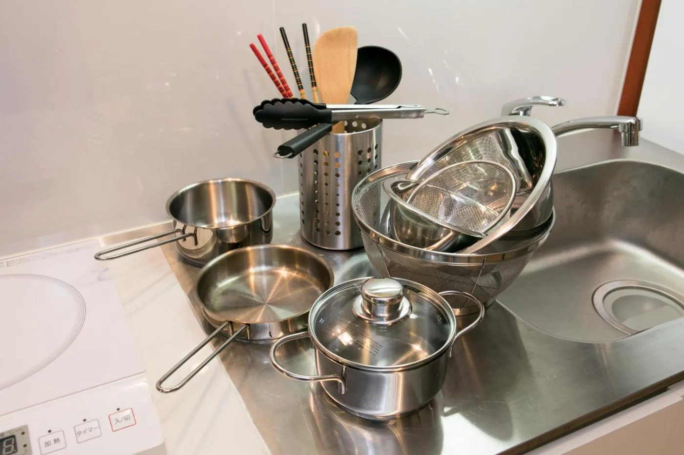 Kitchen or kitchenette in 京町家 懿造 -Kyomachiya IZO-