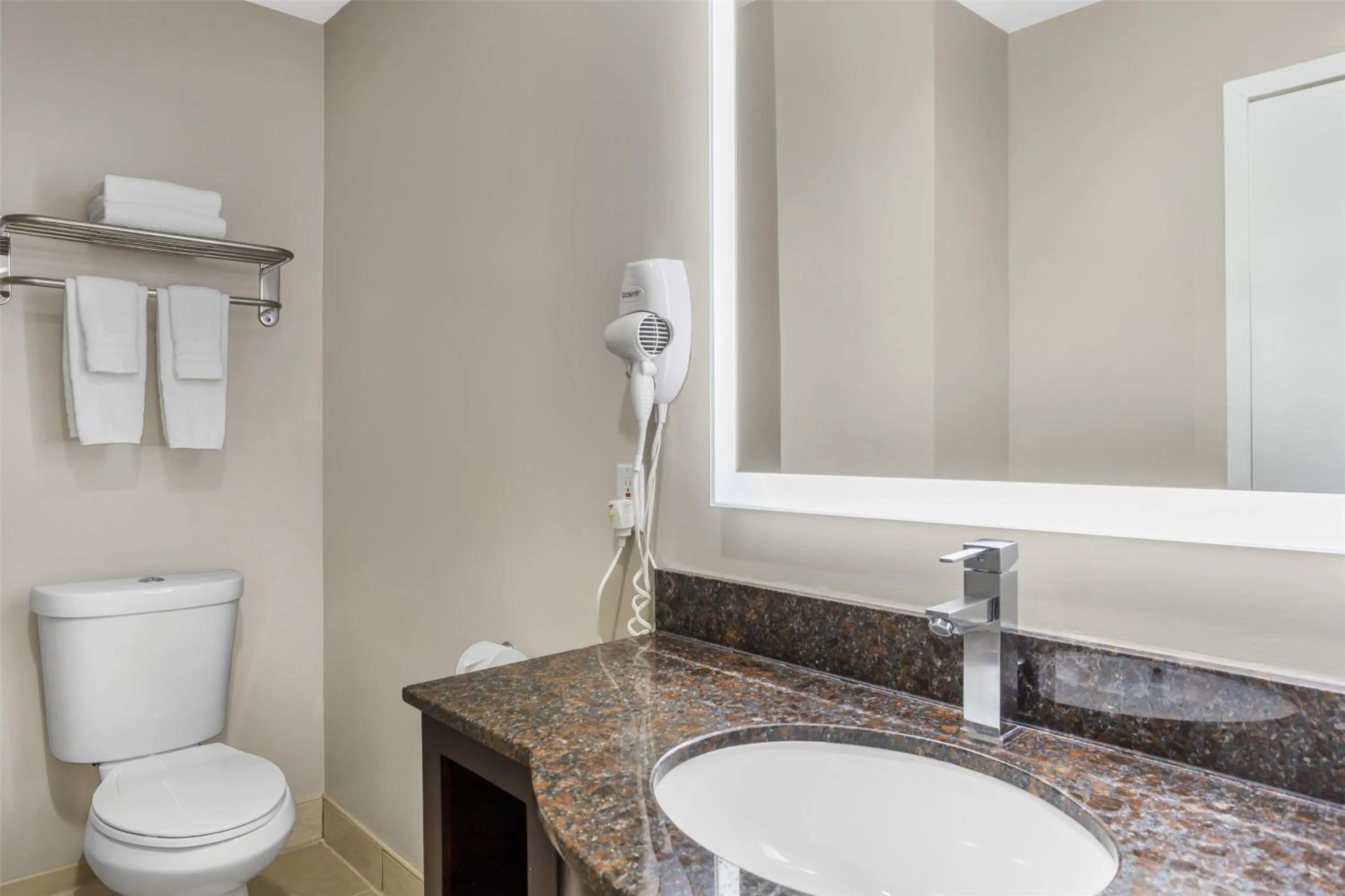 Bathroom in Best Western Fort Lee