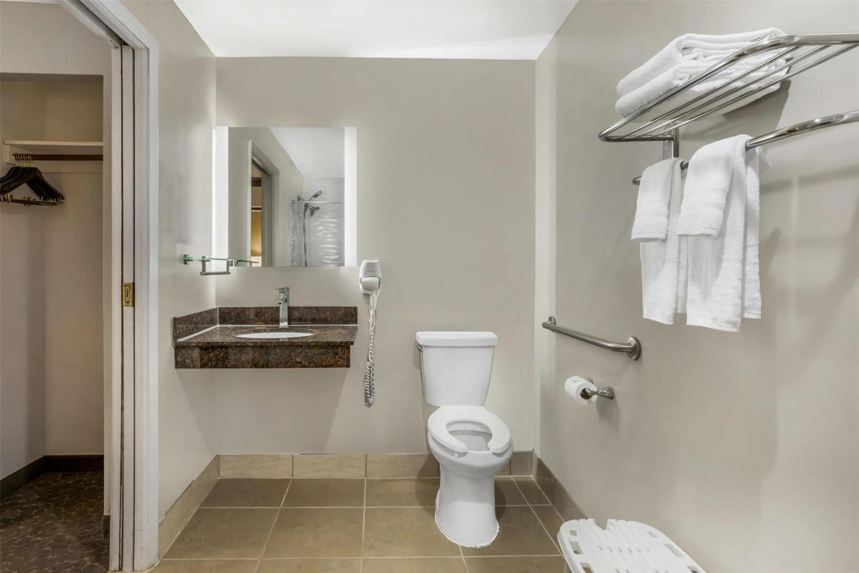 Bathroom in Best Western Fort Lee