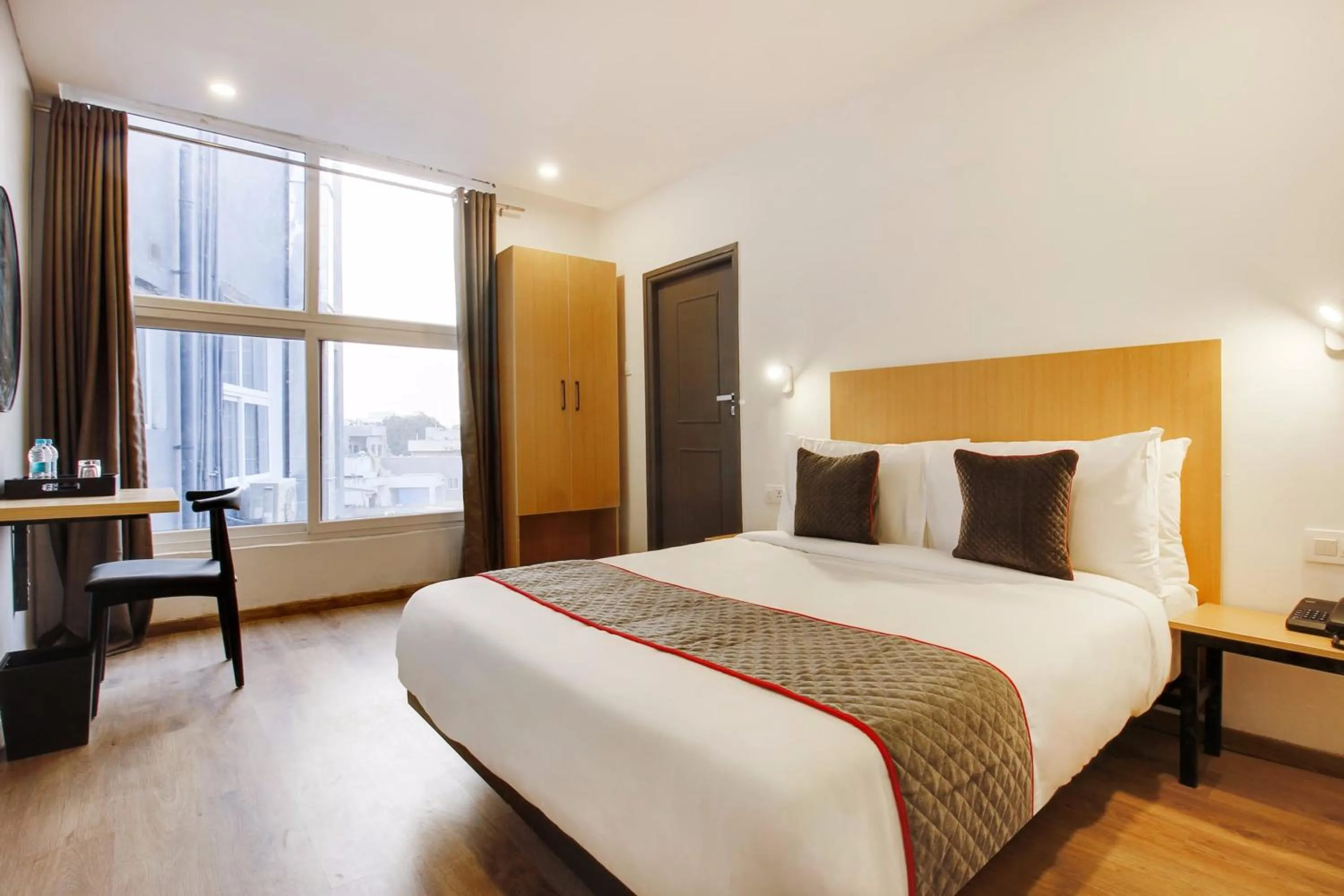 Bedroom, Bed in Super townhouse moosapet Rcc Prime