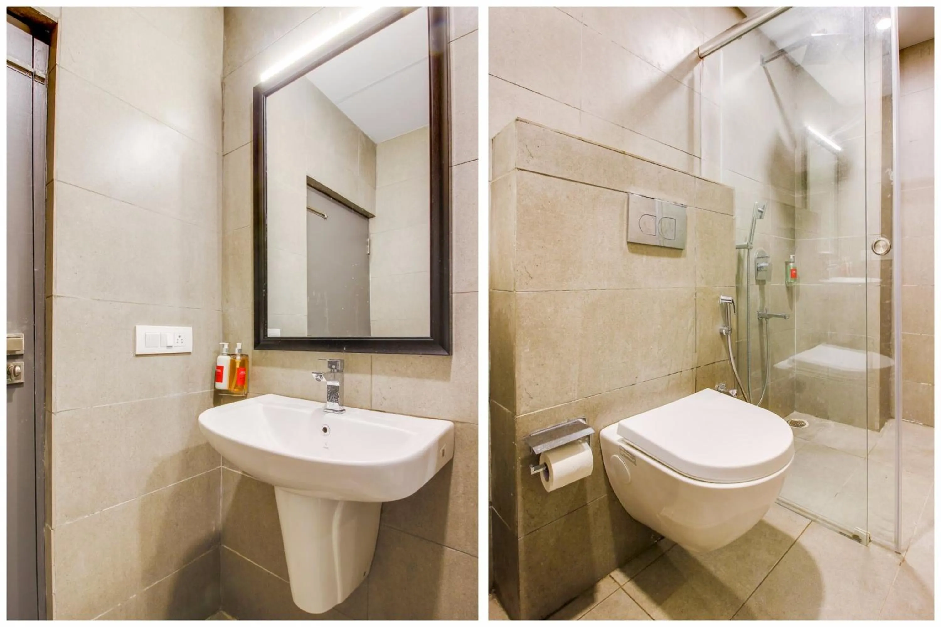 Bathroom in Super townhouse moosapet Rcc Prime