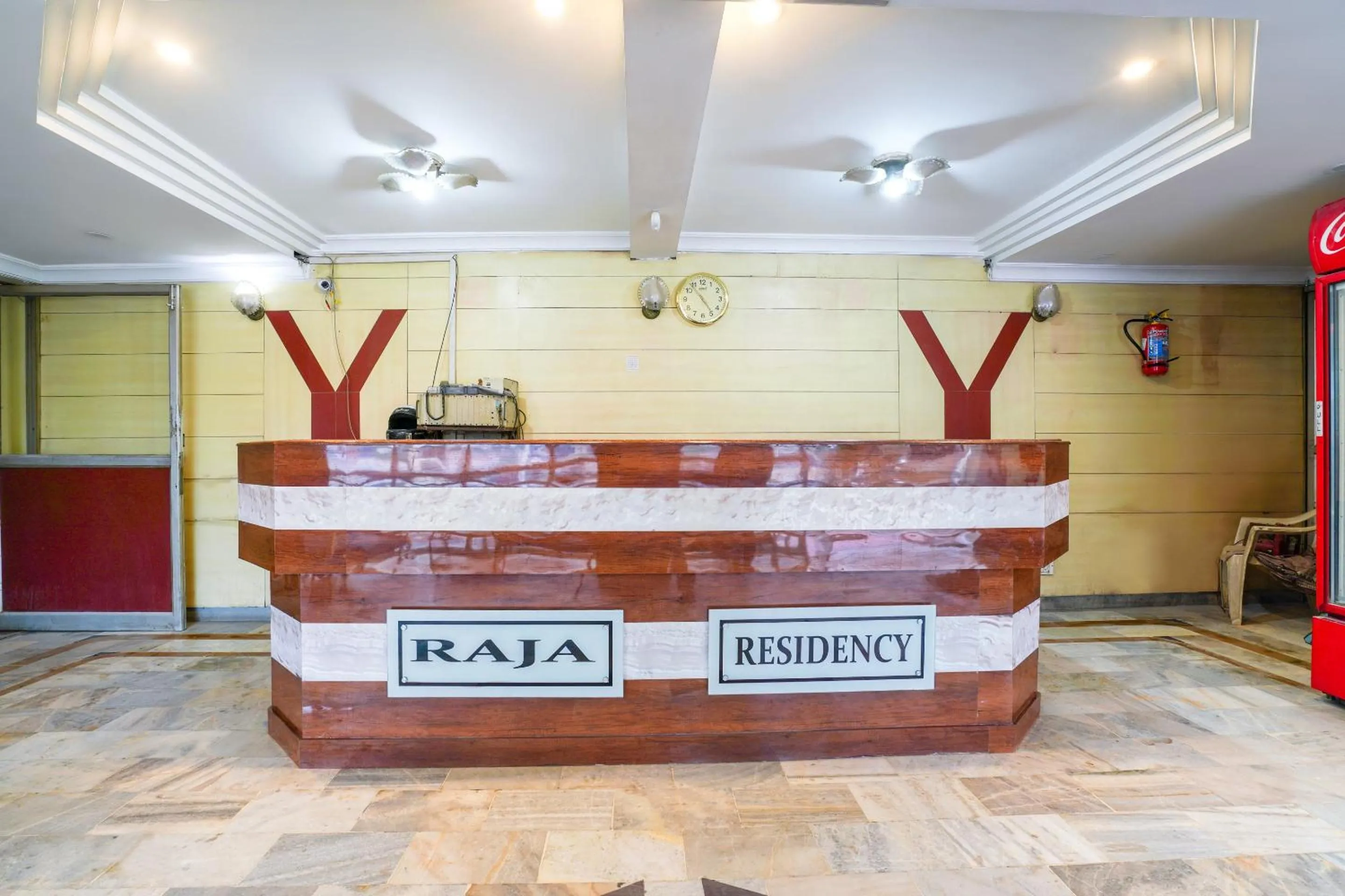 Lobby or reception in Hotel O Raja Residency Near Snow World