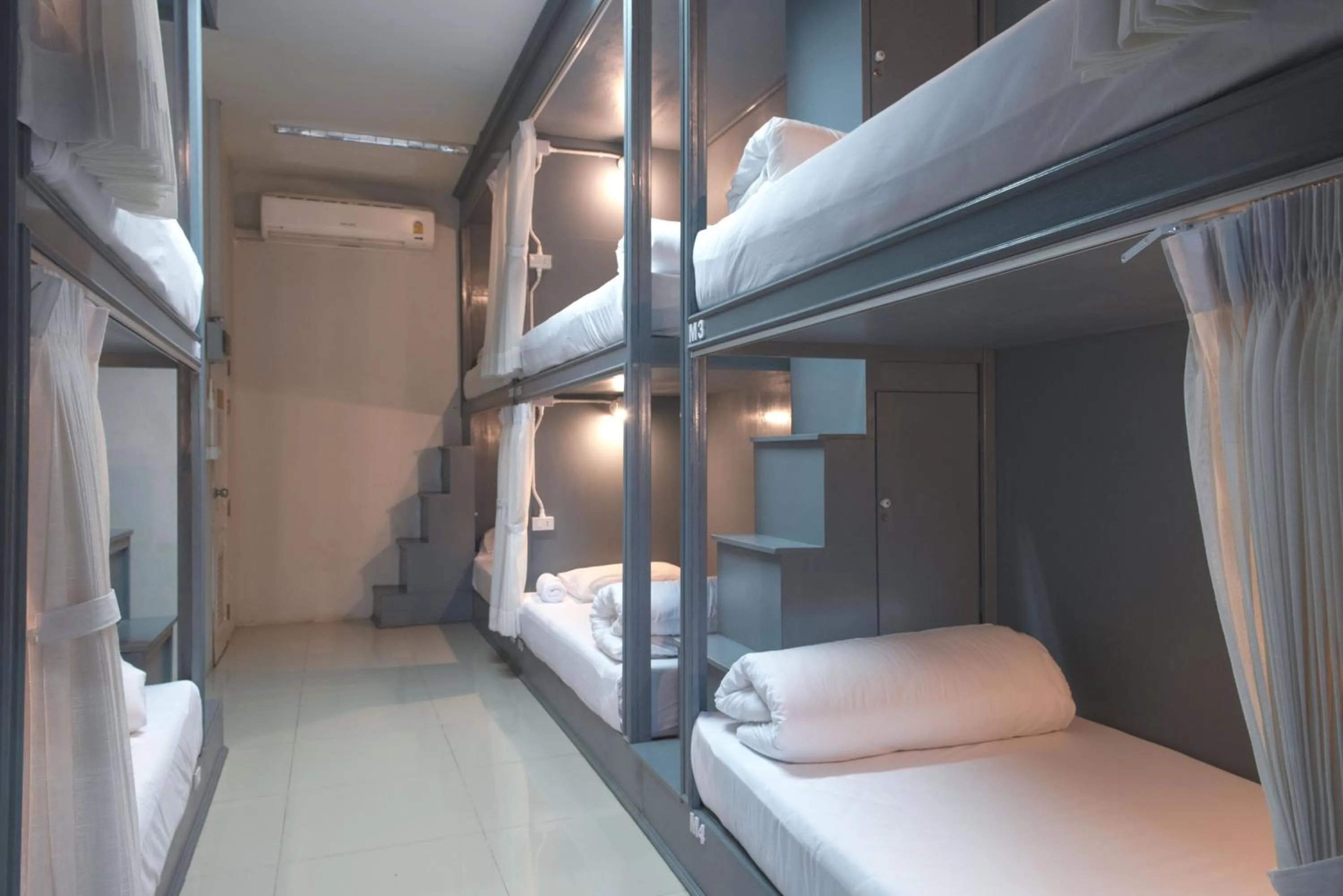 Bed in Mee Hug Guesthouse