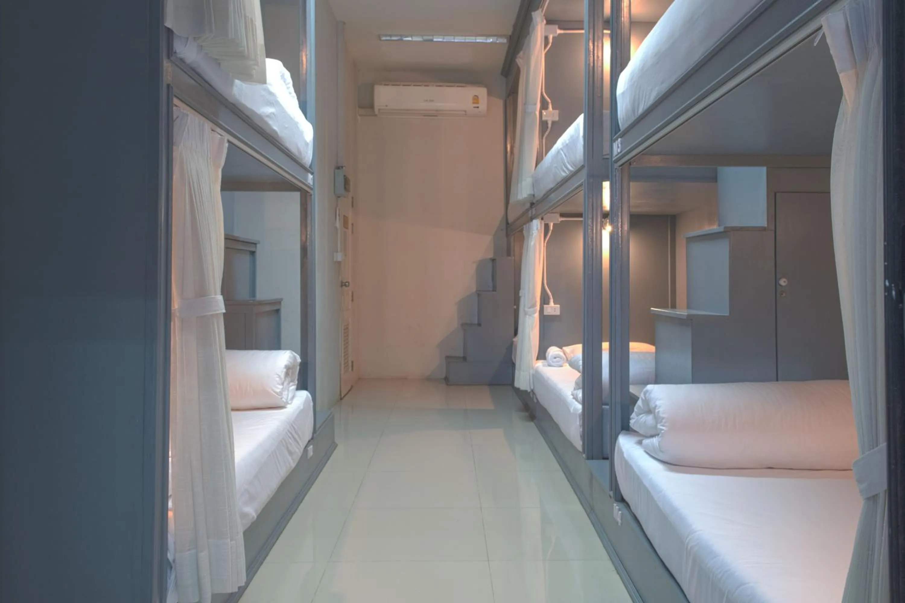 Bed in Mee Hug Guesthouse