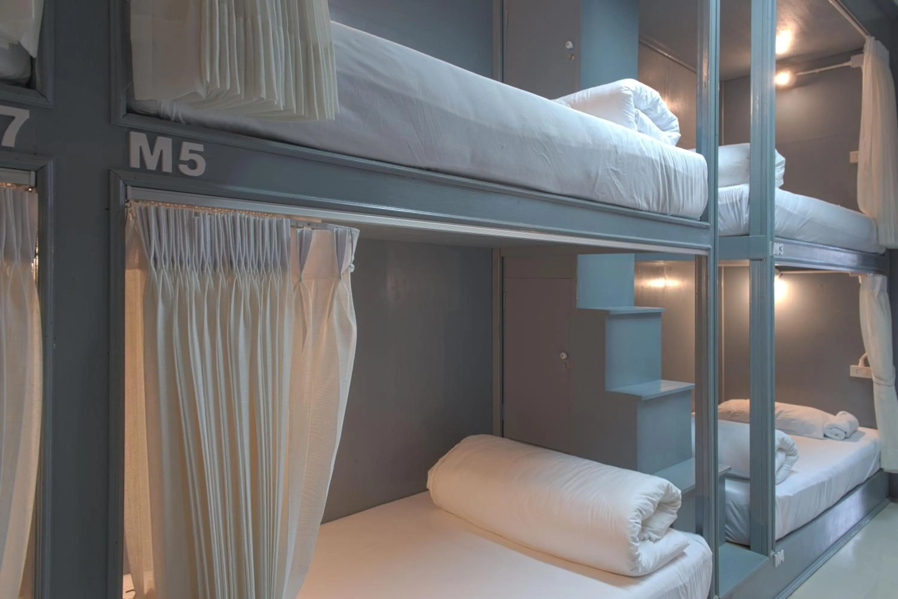 Bed in Mee Hug Guesthouse