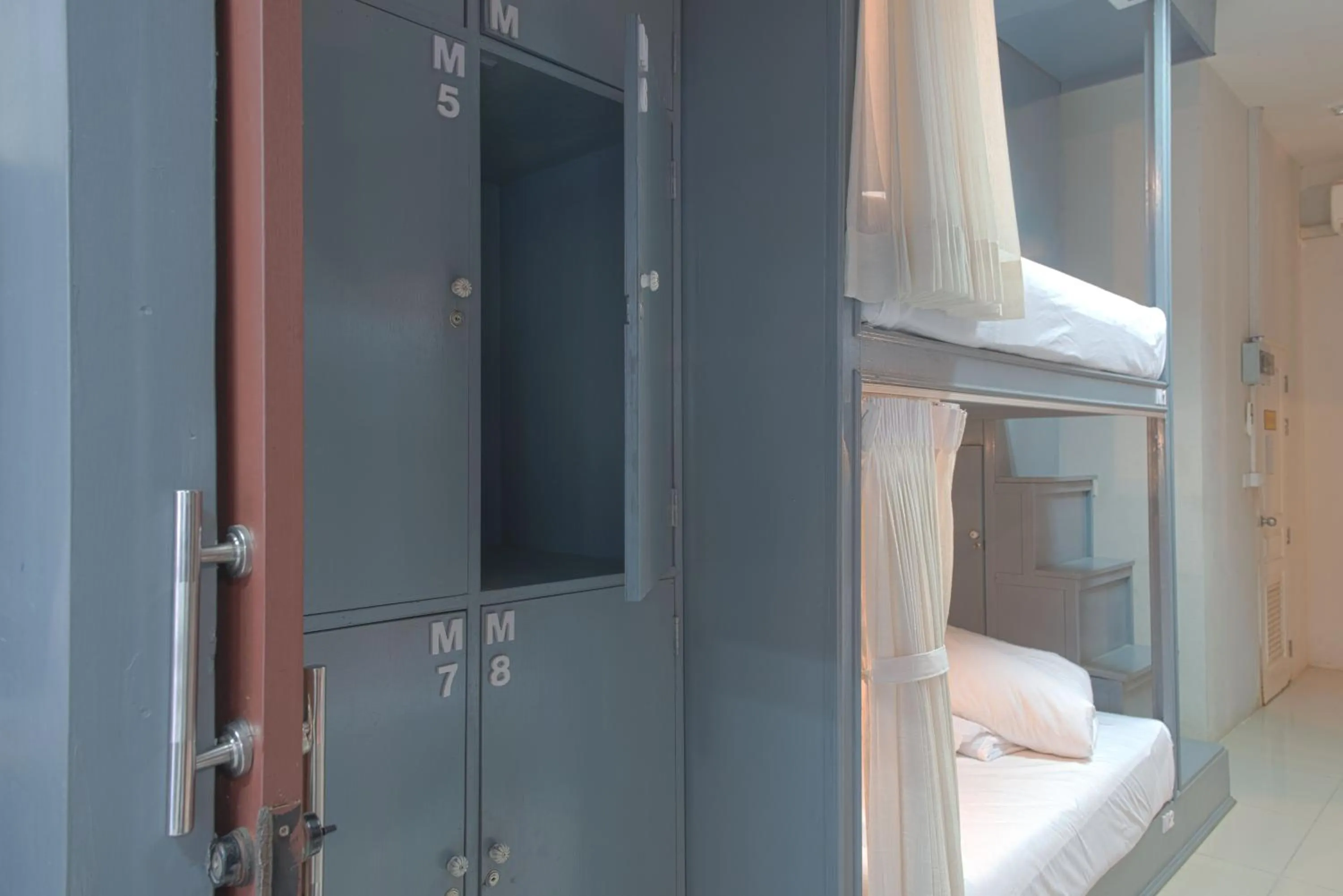 Bed in Mee Hug Guesthouse