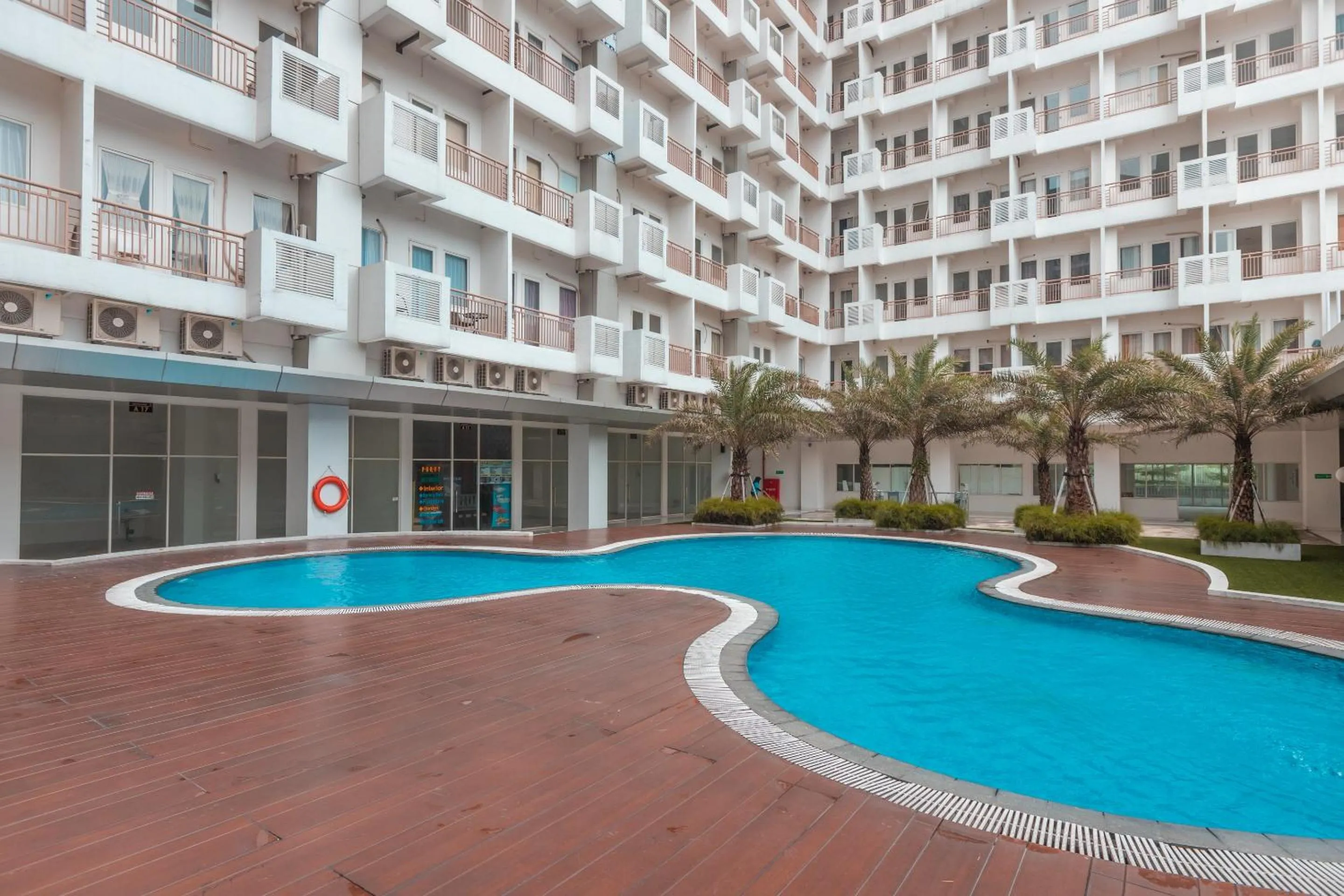 Swimming pool in Hotel O Apartement Sentul Tower