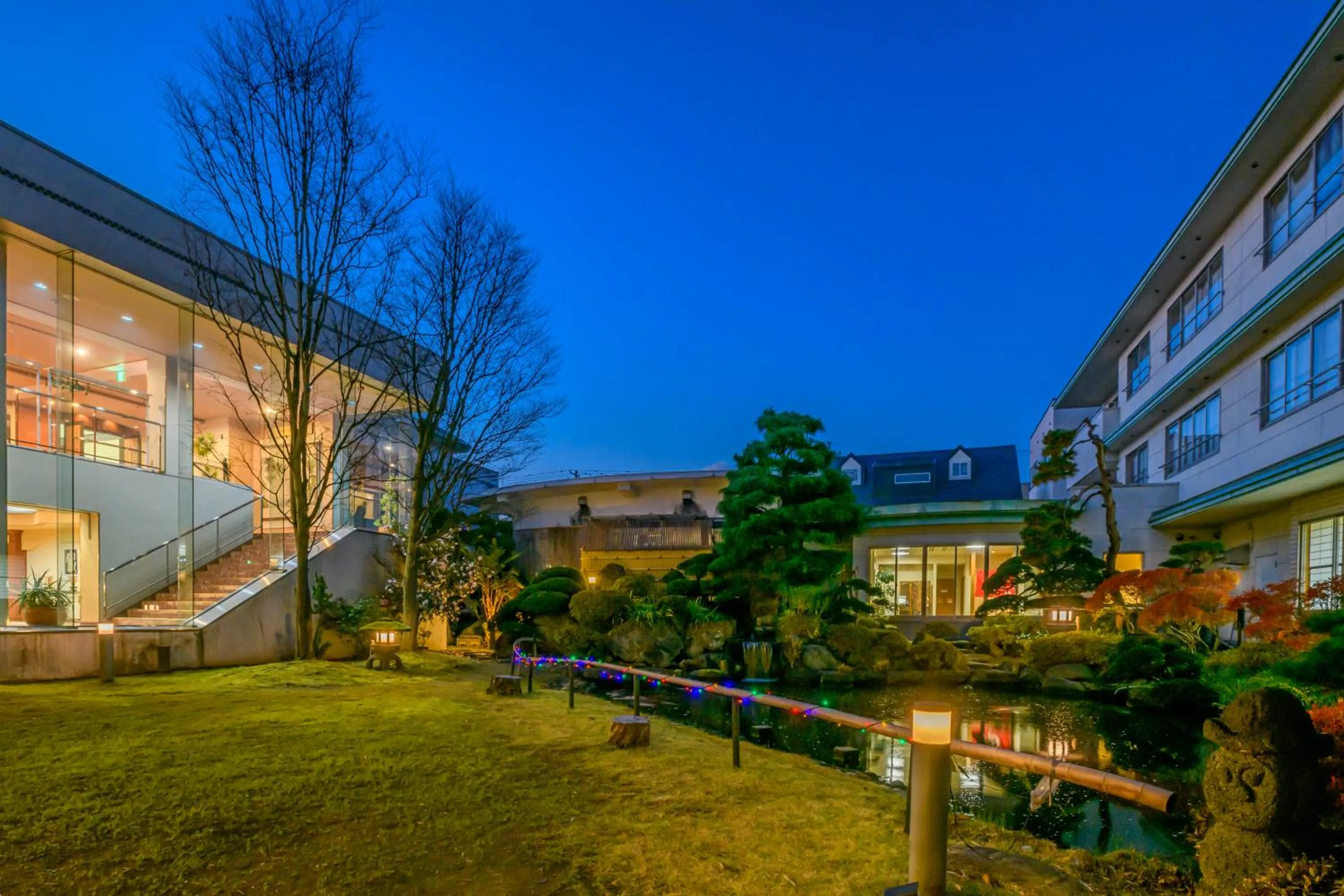 Garden in Hotel Symphony Sagae Onsen
