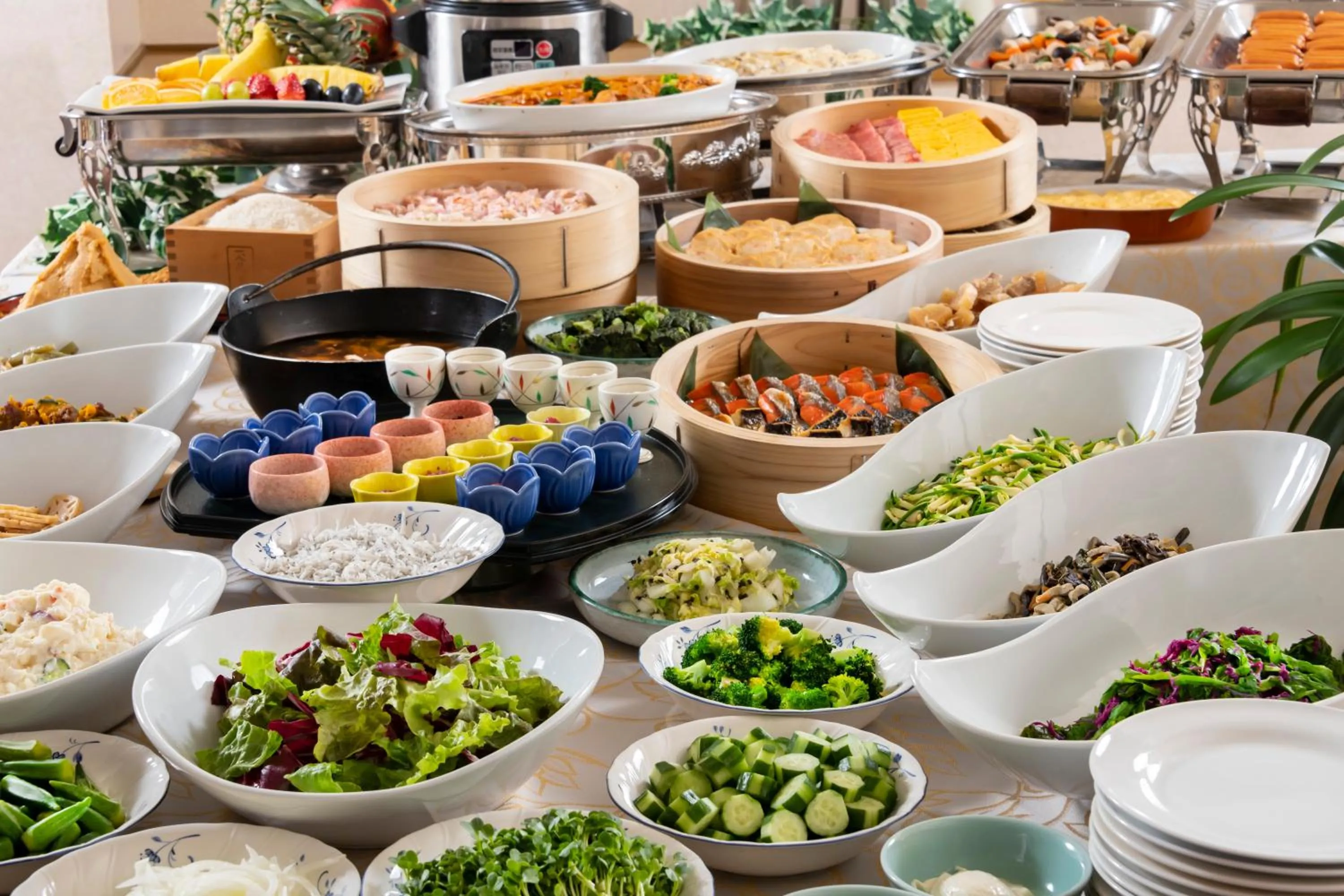 Breakfast in Hotel Symphony Sagae Onsen