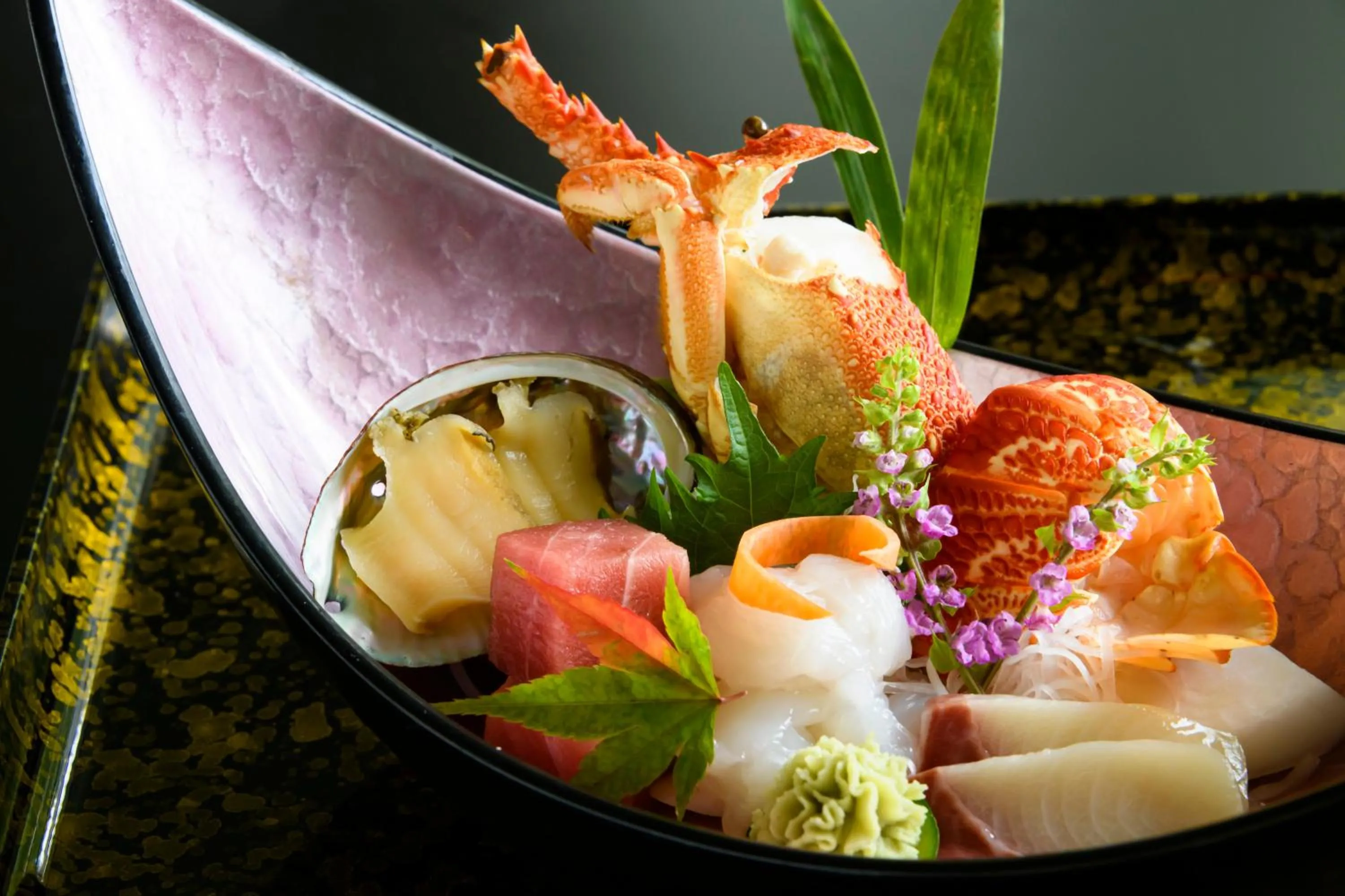 Dinner in Hotel Symphony Sagae Onsen