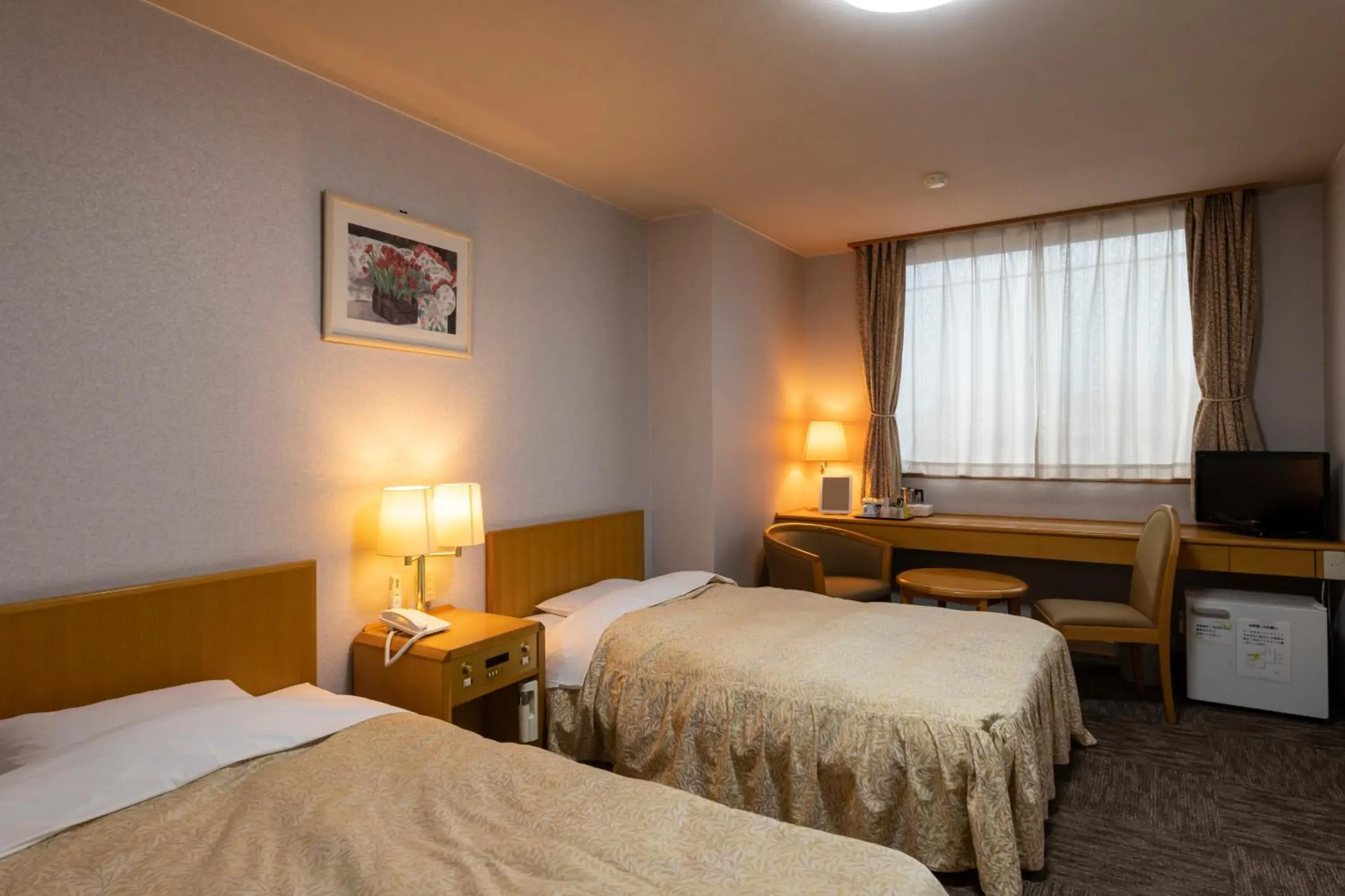 Twin Room with Bath - single occupancy in Hotel Symphony Sagae Onsen Twin Room with Bath - single occupancy in Hotel Symphony Sagae Onsen