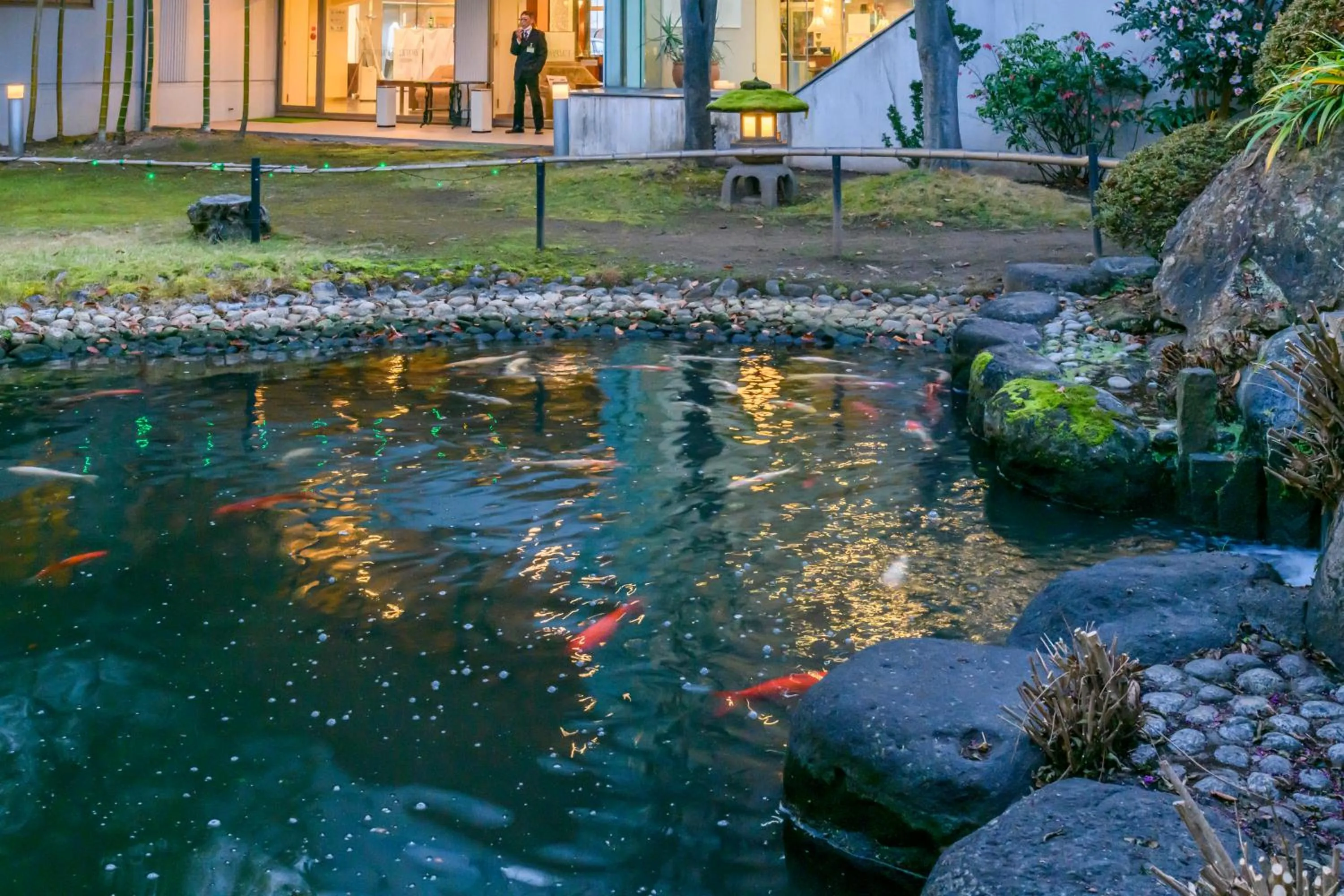 Garden in Hotel Symphony Sagae Onsen